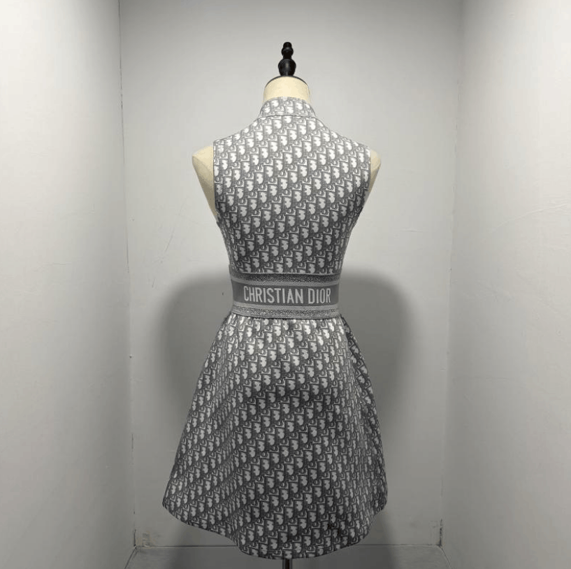 Dior Dior Sleeveless High-Waist Dress Size XXS / US 00 / IT 34 - 2 Thumbnail