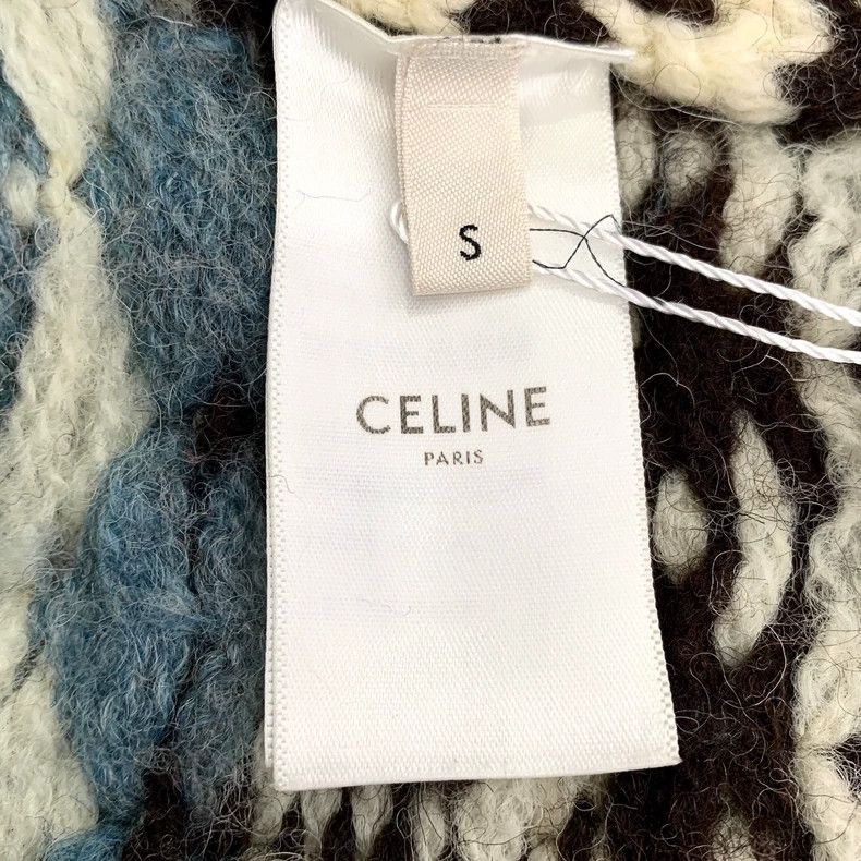 Celine Celine Colorful Wool Knitted Long Sleeve Sweater Size US S / EU 44-46 / 1 - 6 Thumbnail
