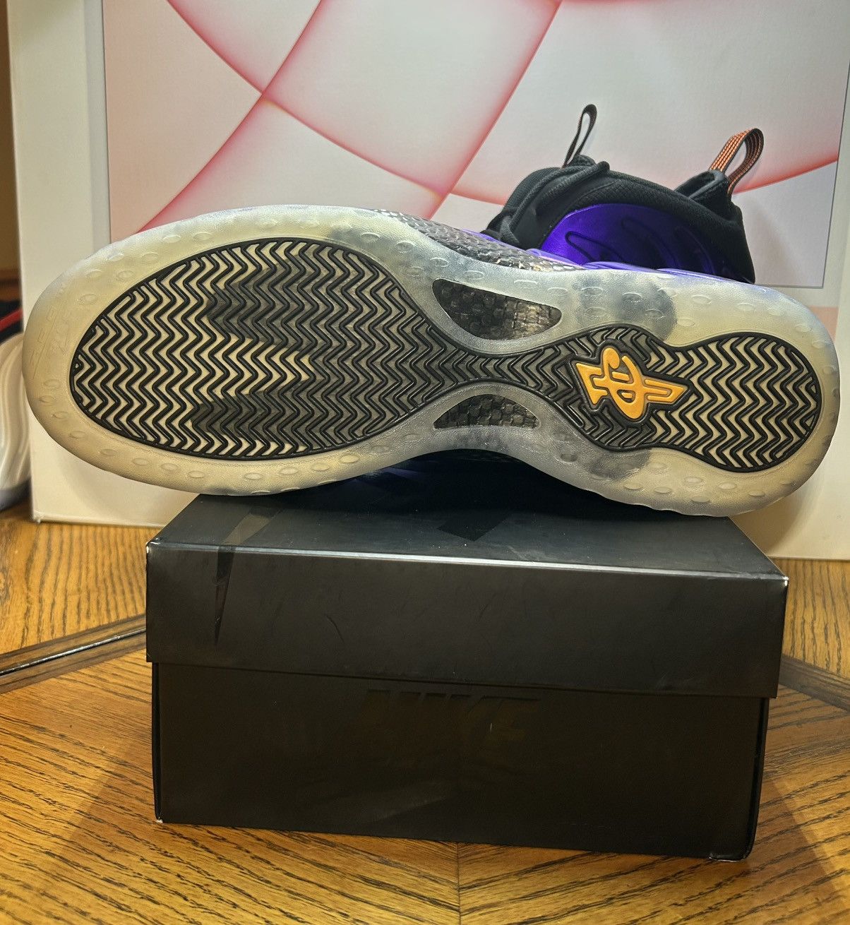 Nike Size 18 - Nike Air Foamposite One Phoenix Suns 2013 Sample Size US 15 / EU 48 - 5 Thumbnail