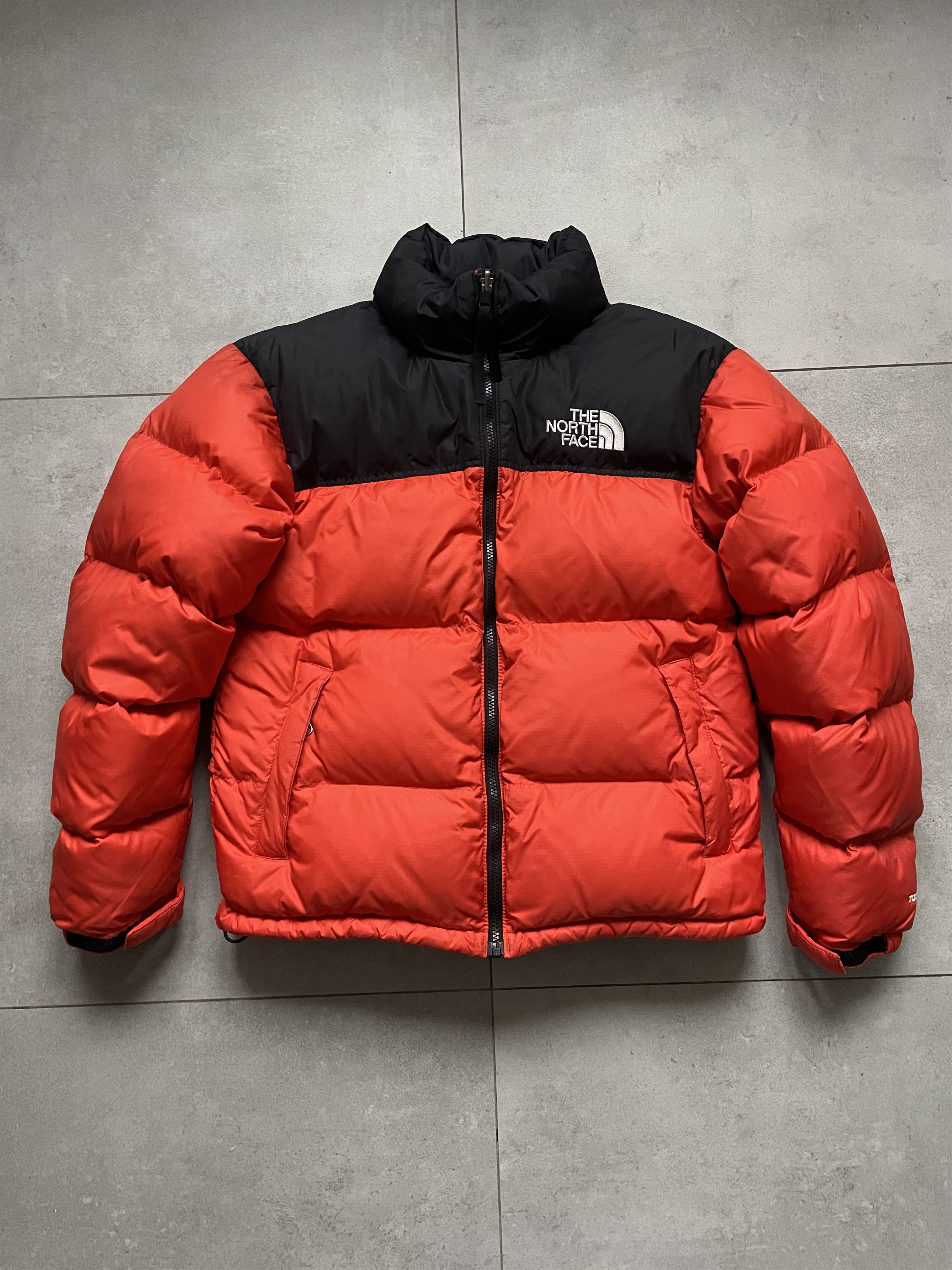The North Face THE NORTH FACE NUPTSE ORANGE 700 DOWN PUFFER JACKET Size US S / EU 44-46 / 1 - 1 Thumbnail