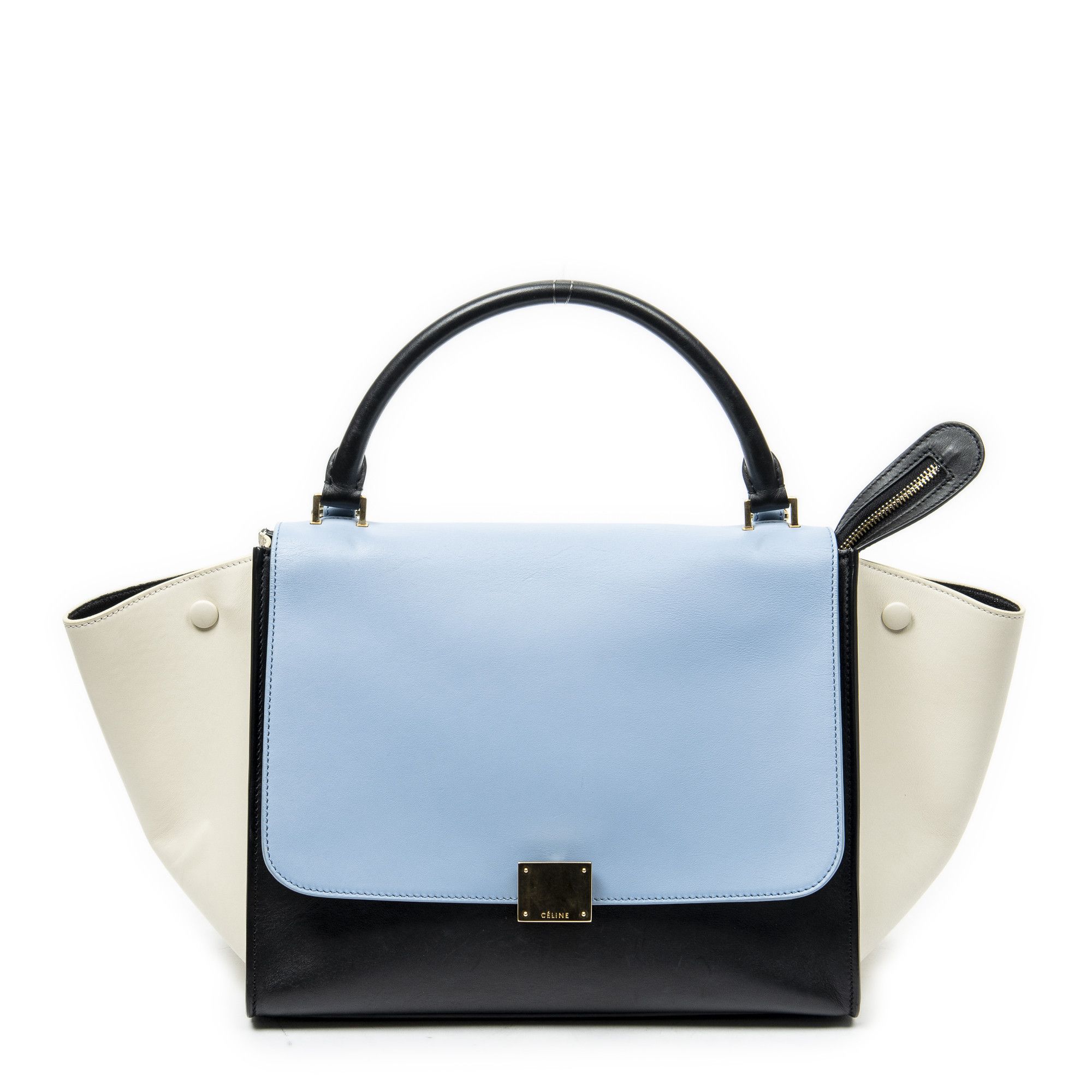 Celine Medium Tricolor Trapeze Size ONE SIZE - 1 Thumbnail