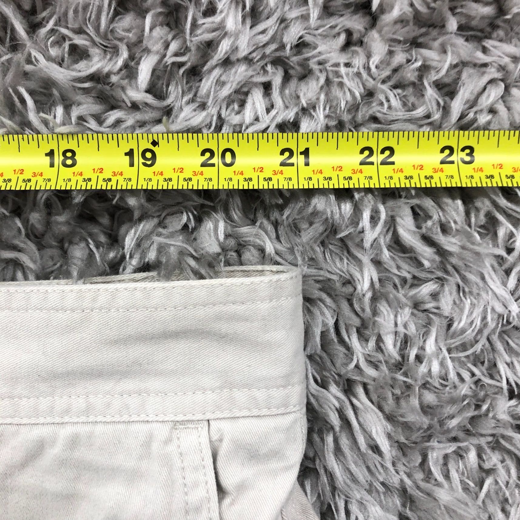 Vintage Islander Cargo Shorts Mens Size 42 Beige Regular Mid Rise Knit Cotton Belt Loops 10 in Inseam Casual Size US 42 / EU 58 - 2 Thumbnail