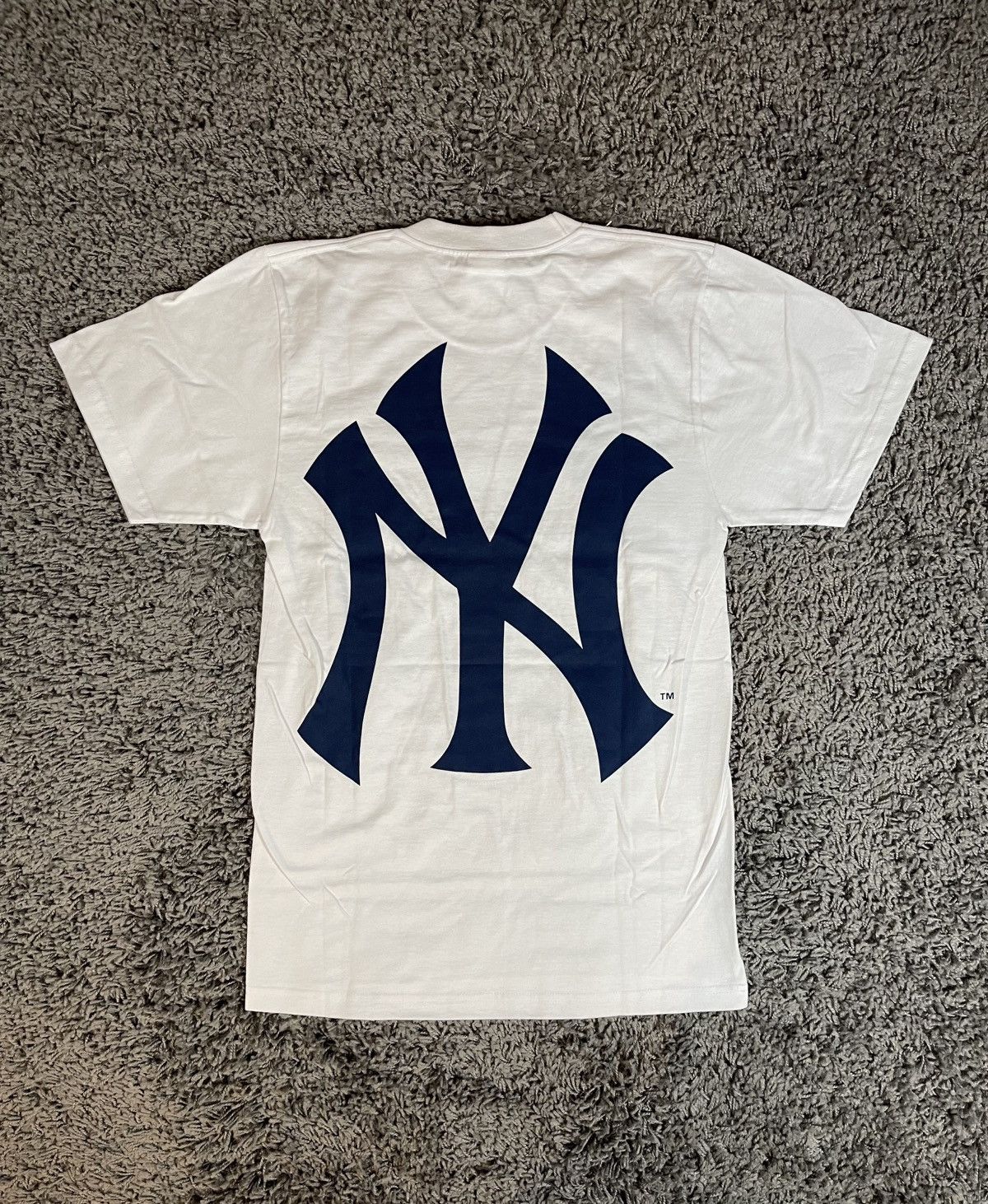 47 Brand × New York Yankees × Supreme 2015SS Supreme New York Yankees Box Logo Tee T-Shirts White Size US S / EU 44-46 / 1 - 2 Thumbnail