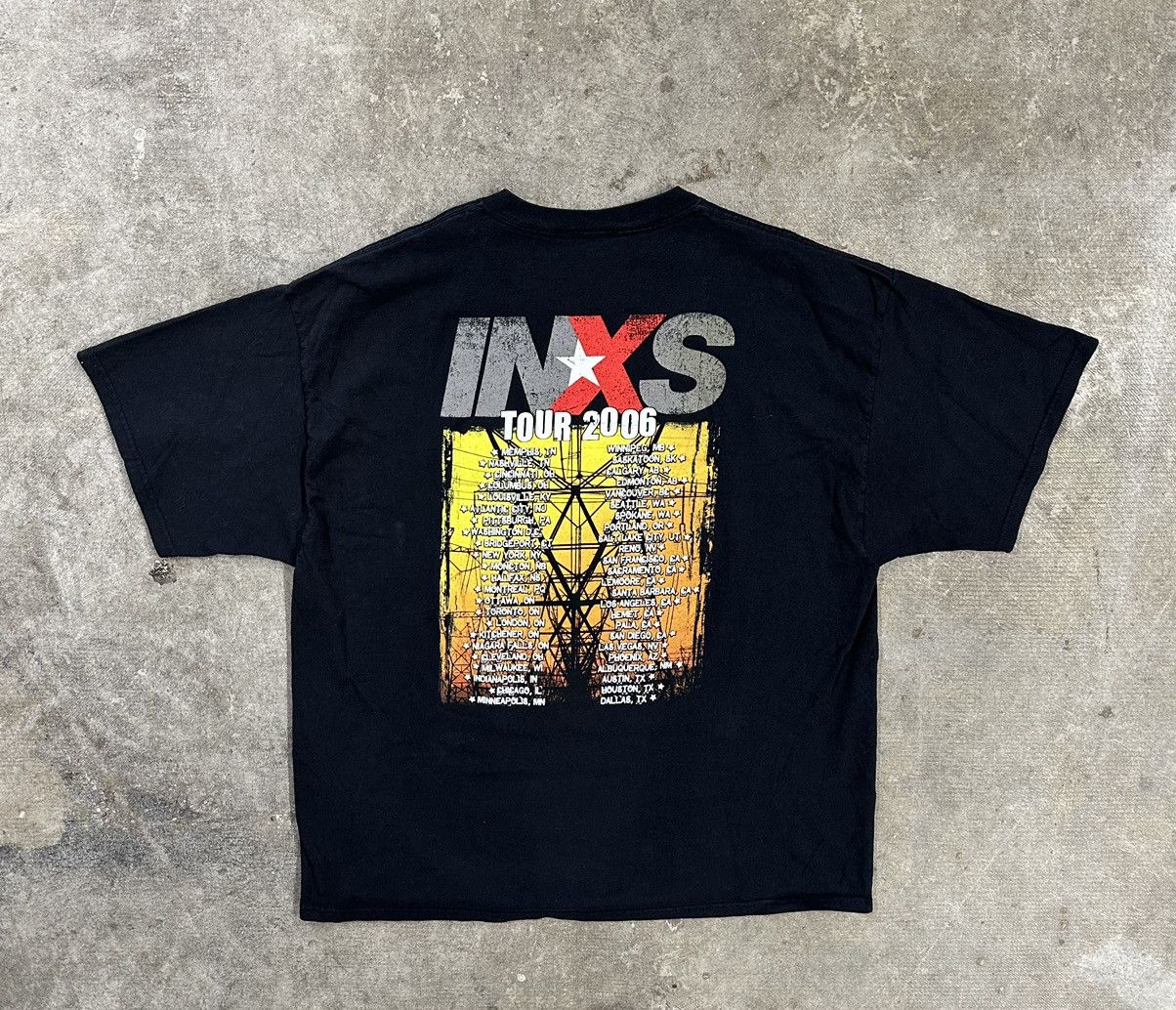Band Tees Crazy Y2K INXS 2006 Tour Concert Merch Band T-Shirt Size US XXL / EU 58 / 5 - 2 Thumbnail