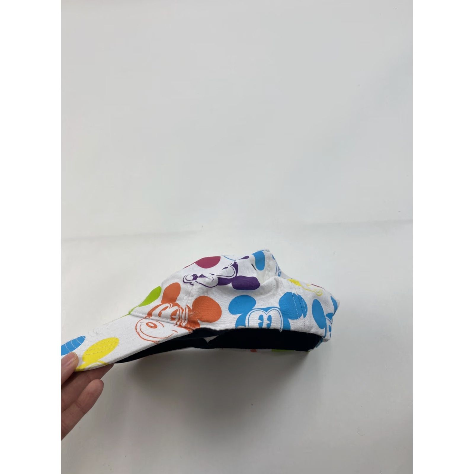 Disney VINTAGE Disney Mickey Mouse Hat One Size Fits Most Adjustable Snapback Baseball Dad Cap Size ONE SIZE - 5 Thumbnail