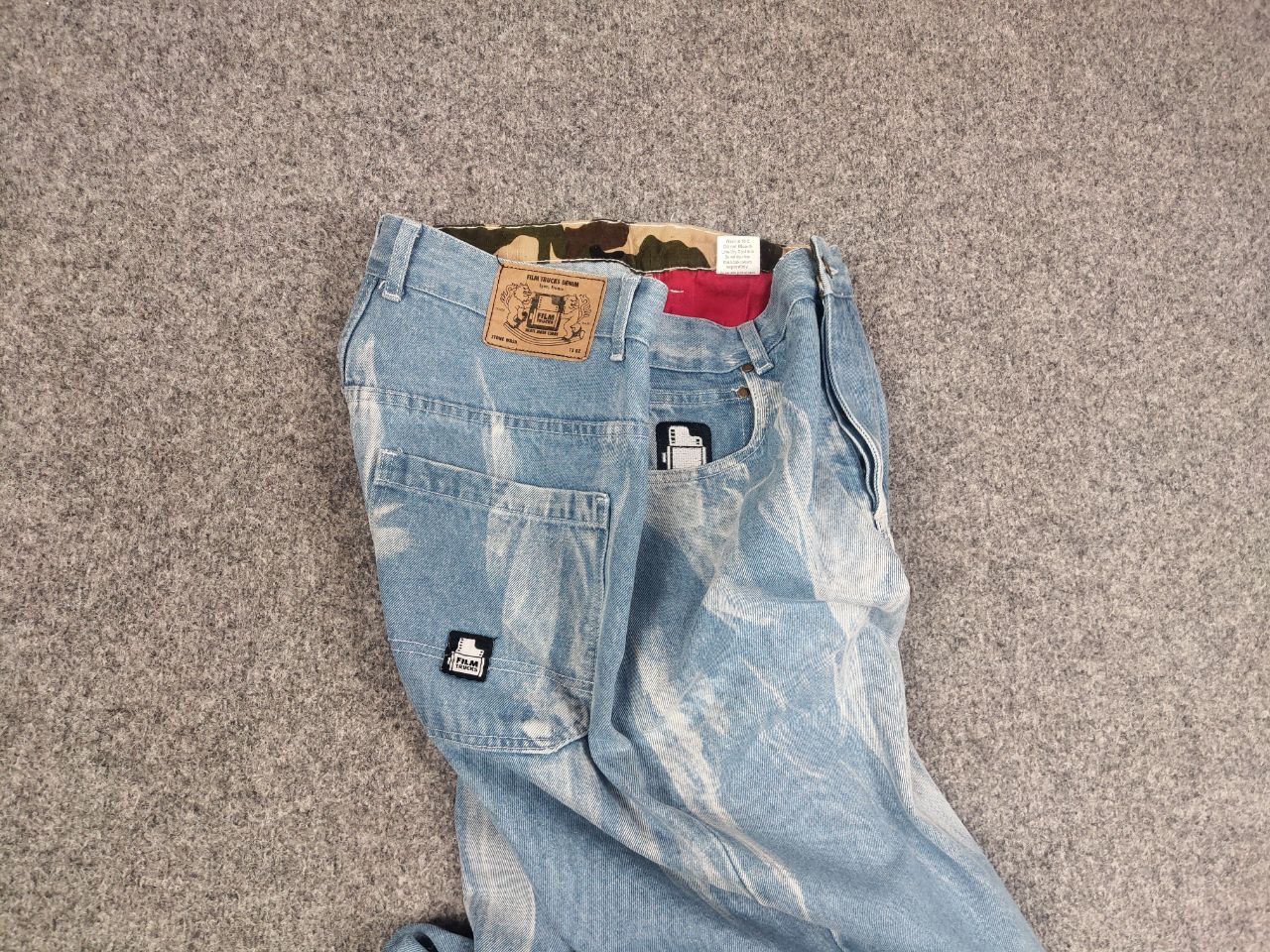 If Six Was Nine Vintage film trucks Baggy Jeans Hip Hop junya watanabe style Size US 34 / EU 50 - 3 Thumbnail