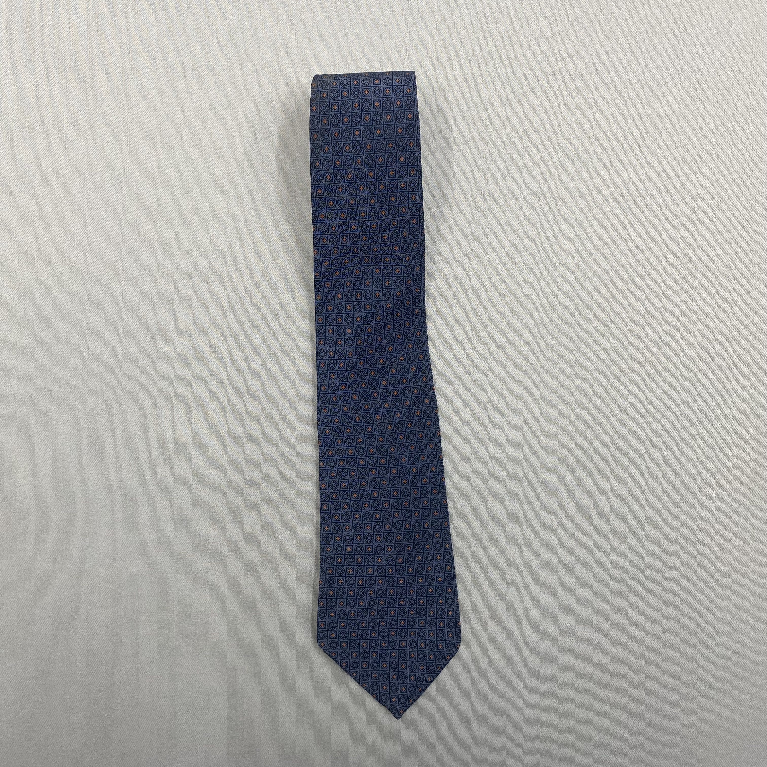 Japanese Brand Vintage Christian Dior SILK Necktie Cravate Pure Silk Size ONE SIZE - 3 Thumbnail