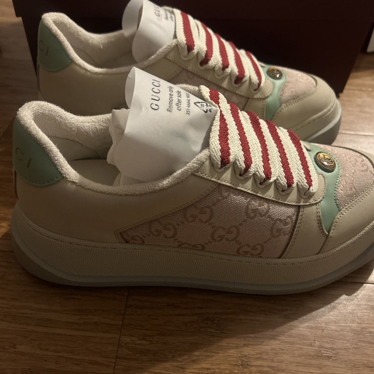 Gucci Gucci GG Monogram Screener Sneaker Size US 10.5 / IT 40.5 - 6 Thumbnail