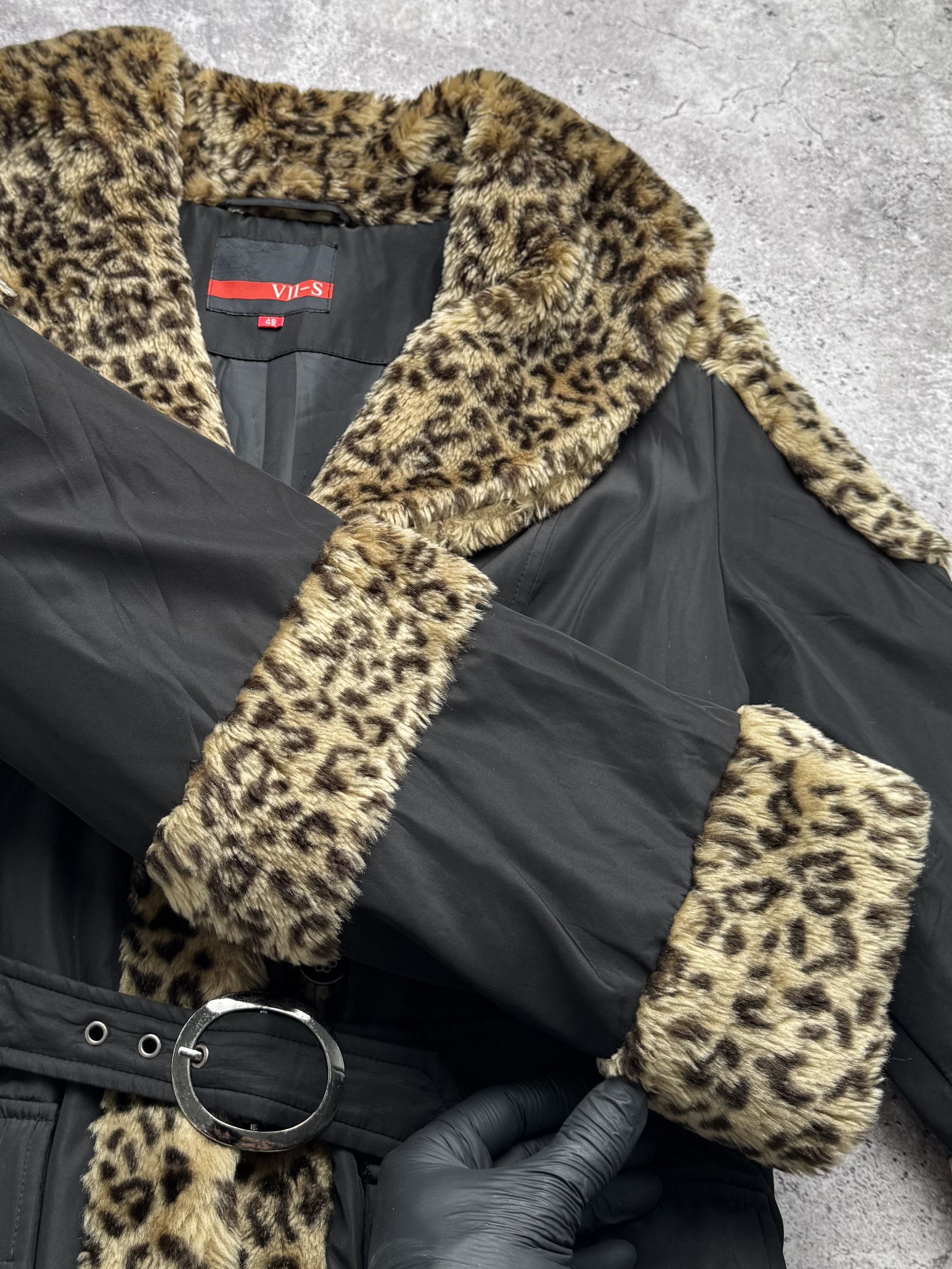 Vintage Vintage Jacket With Faux Sheepskin Details C5(V412) Size L / US 10 / IT 46 - 6 Thumbnail