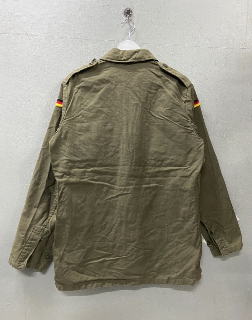 Vintage VINTAGE GERMAN ARMY 1990 MOLESKIN GIELD JACKET Size US L / EU 52-54 / 3 - 6 Thumbnail