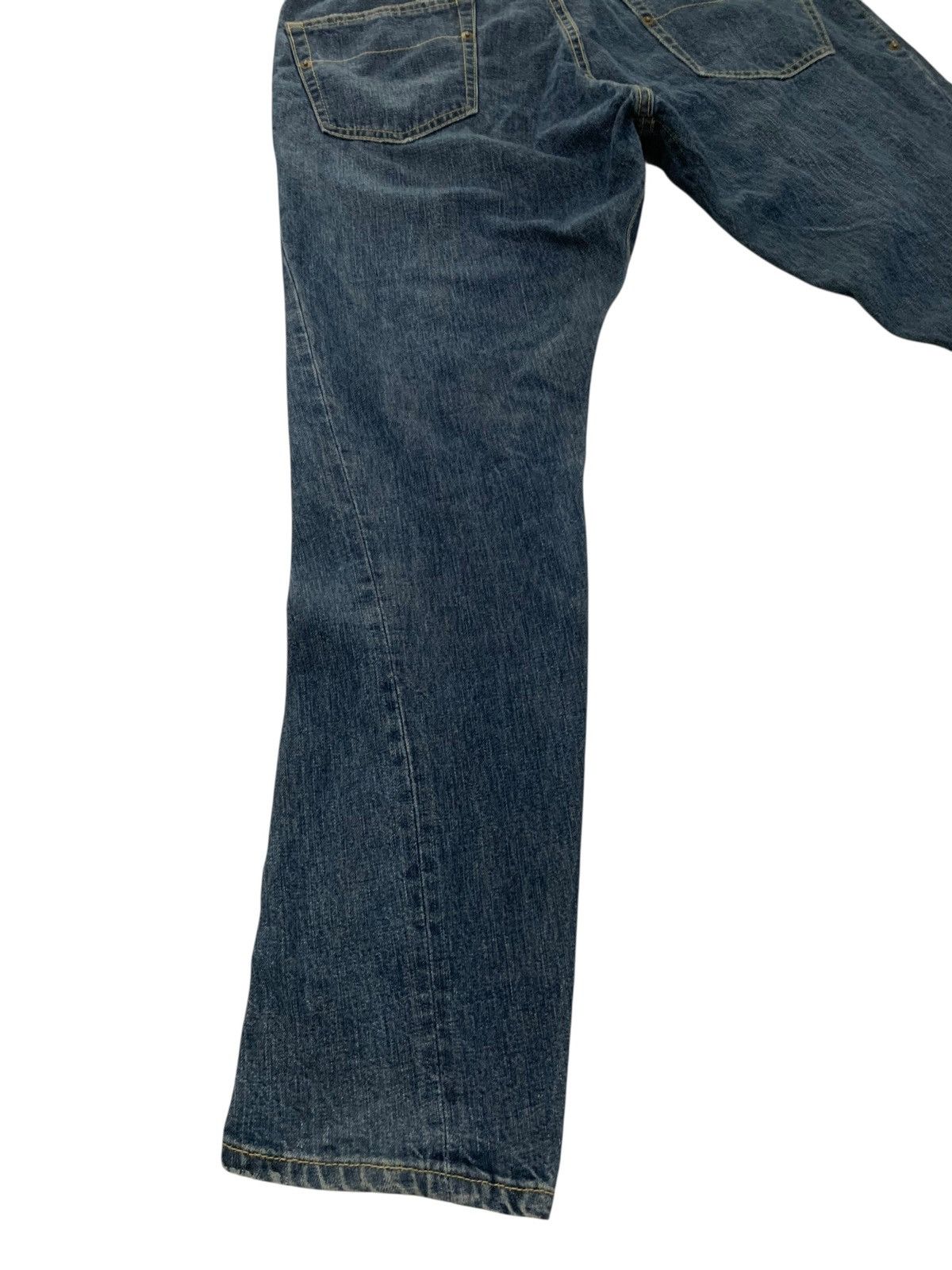 Frapbois Frapbois issey Miyake drop crotch spiral cut jeans Size US 30 / EU 46 - 6 Thumbnail