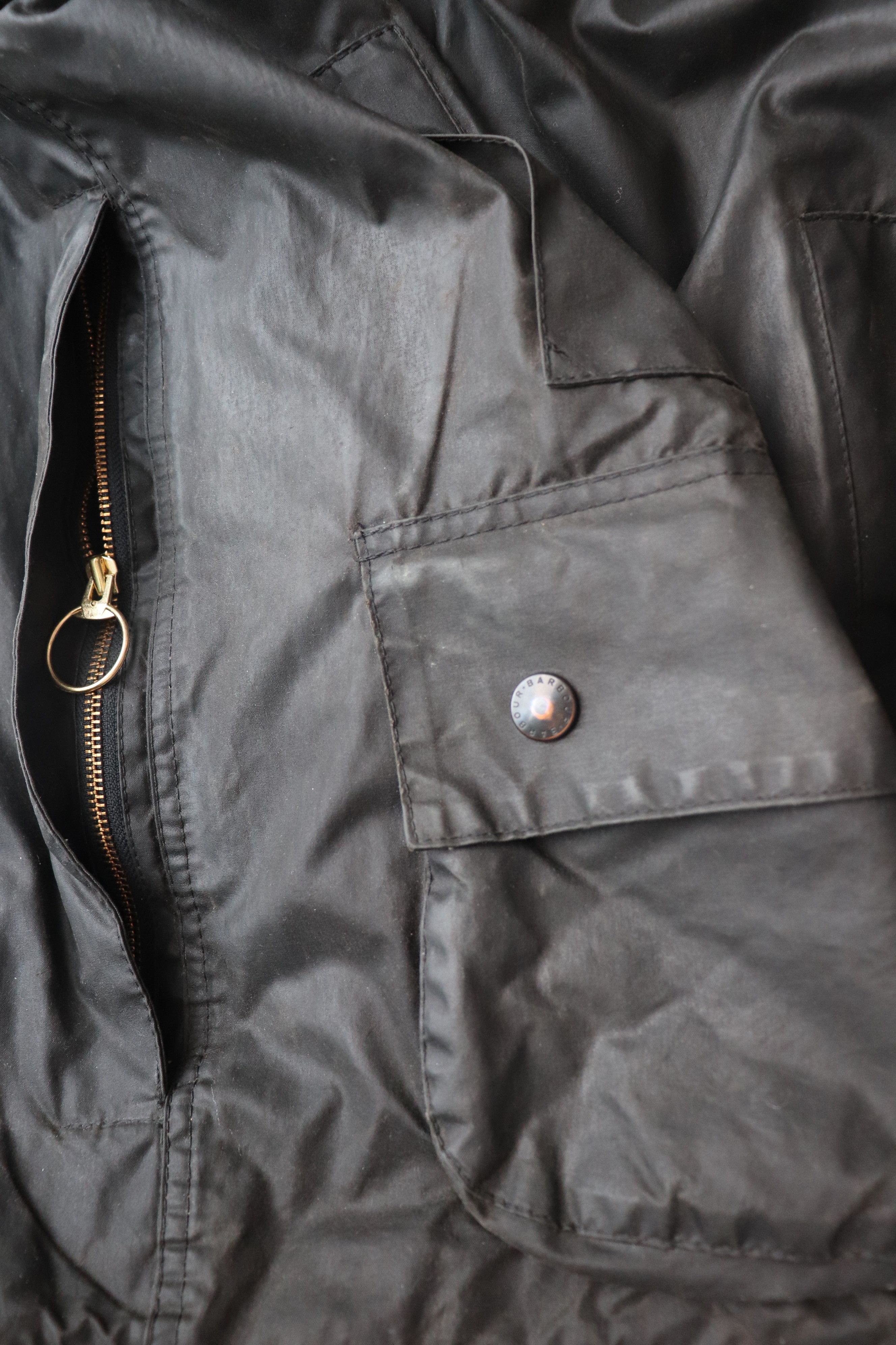Barbour Barbour Beaufort Waxed Cotton Jacket A145 Coat rare UK Sz XL Size US XL / EU 56 / 4 - 18 Thumbnail