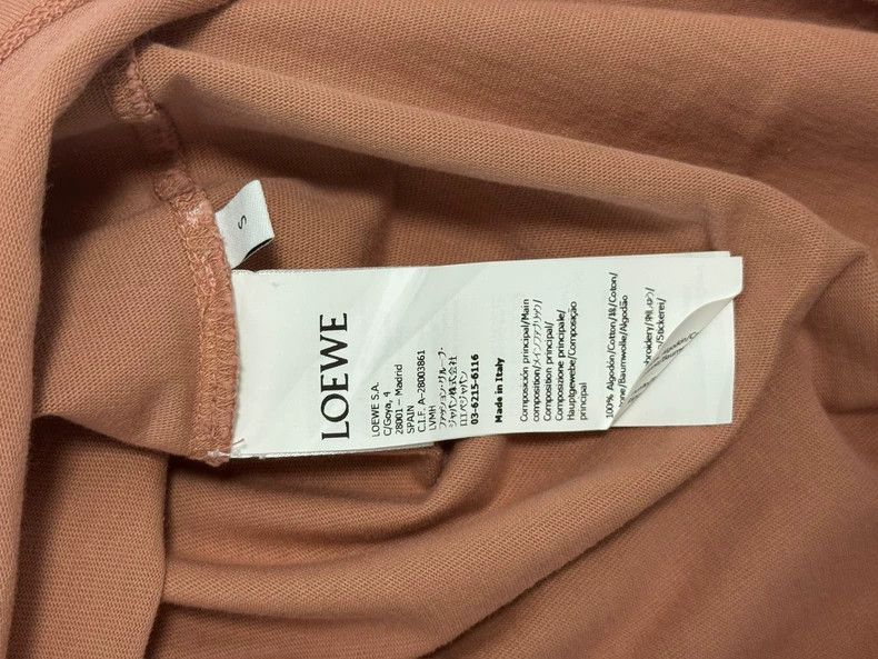 Loewe LOEWE Cotton regular T-shirt Size S / US 4 / IT 40 - 4 Thumbnail