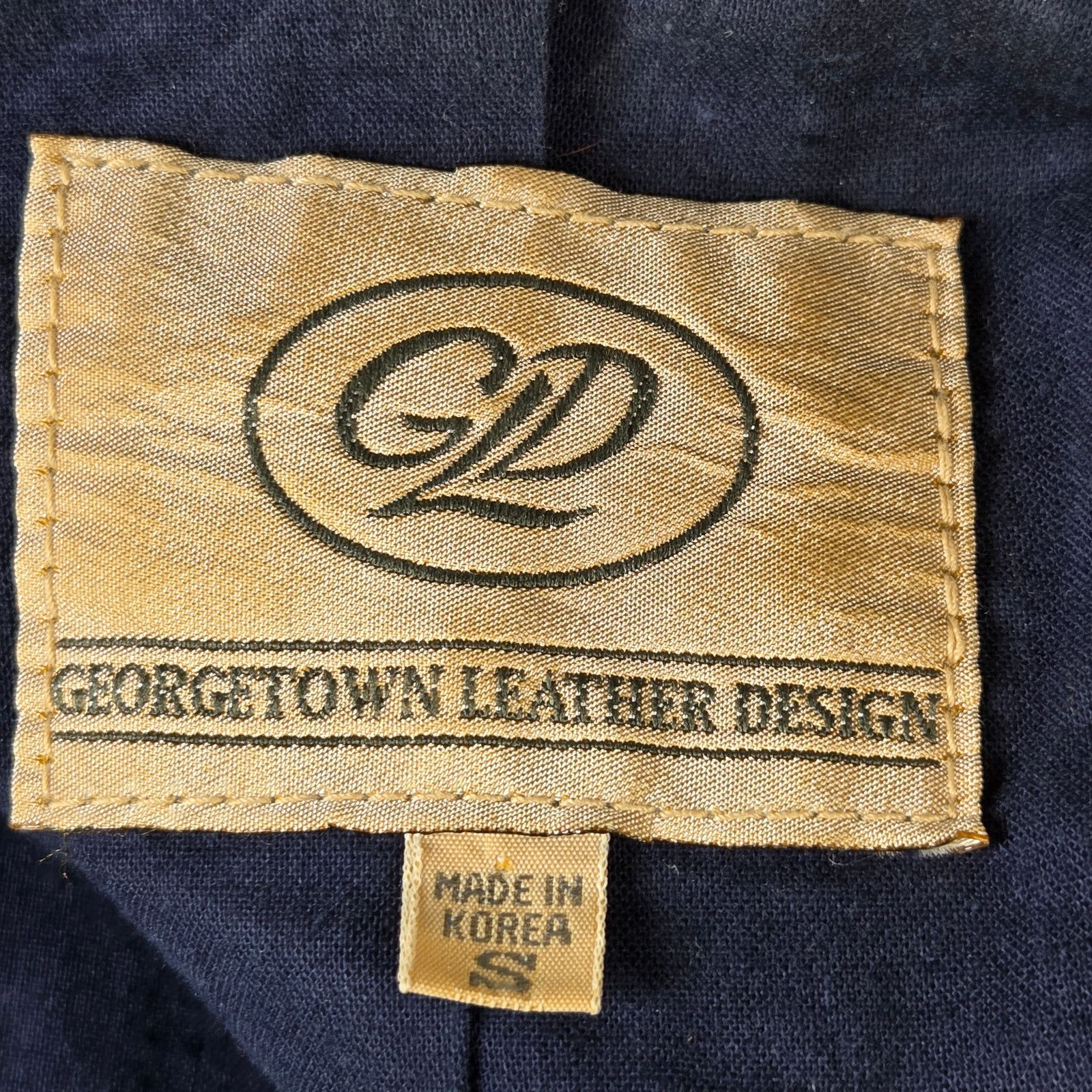 Vintage Georgetown Leather Hooded Vest Western Vintage Size US S / EU 44-46 / 1 - 4 Thumbnail
