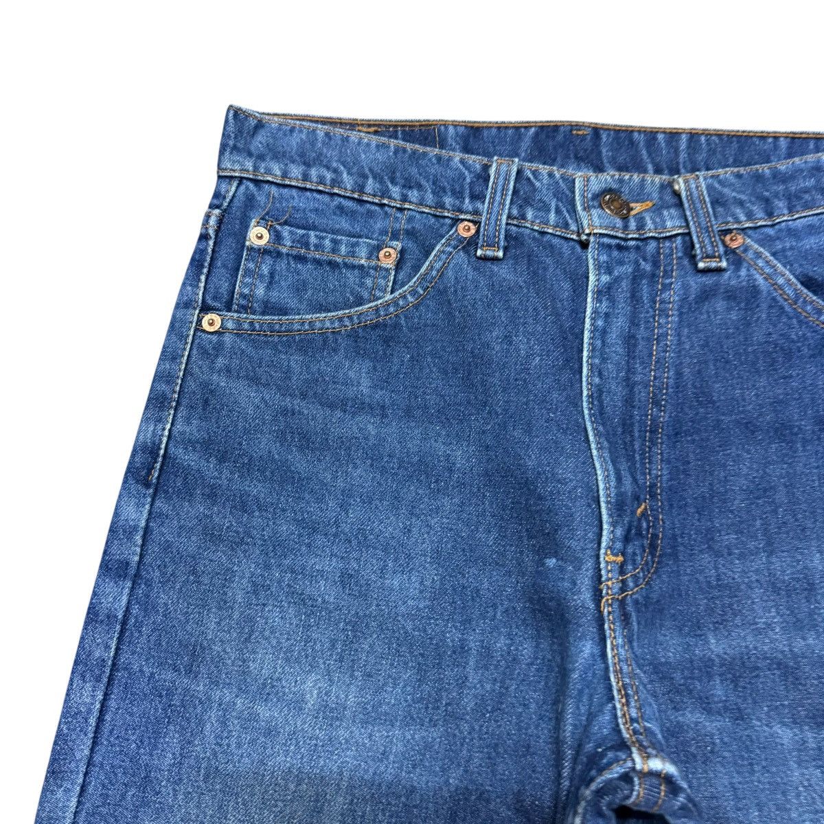 Levi's Vintage 90s Levis 517 Distressed Denim Flare Jeans Size US 31 - 4 Thumbnail