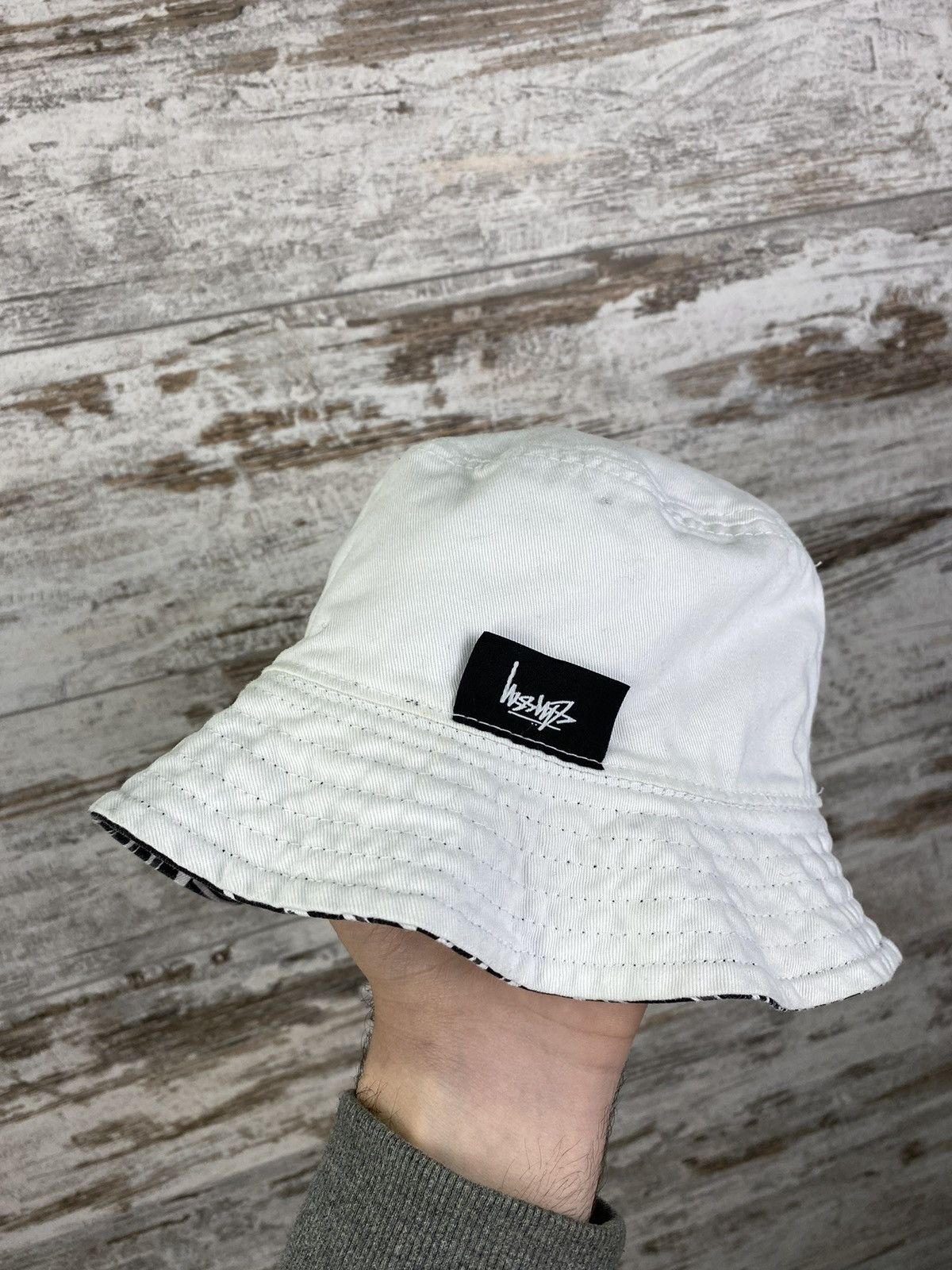Stussy × Vintage Mens Vintage Stussy Panama reversible hats cap streetwear Size ONE SIZE - 11 Thumbnail