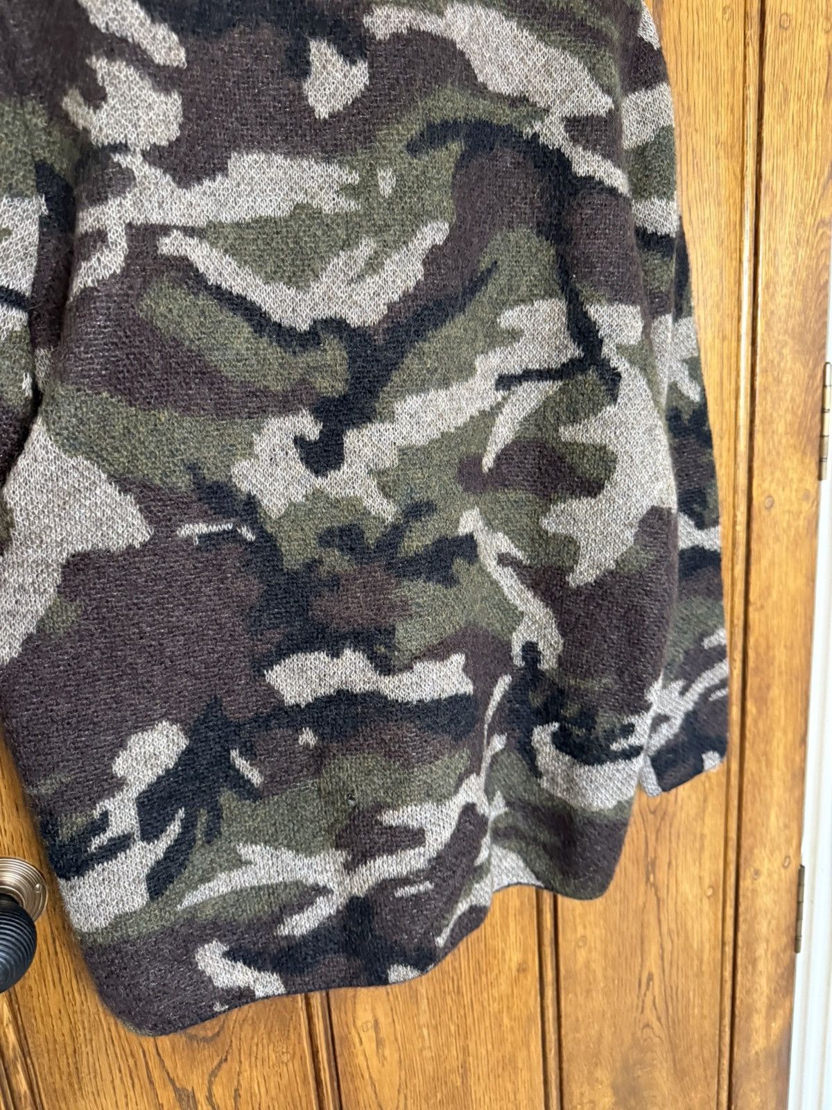 Saint Laurent Paris SS15 Saint Laurent camo camouflage cardigan Hedi Psych Rock Size US S / EU 44-46 / 1 - 19 Thumbnail