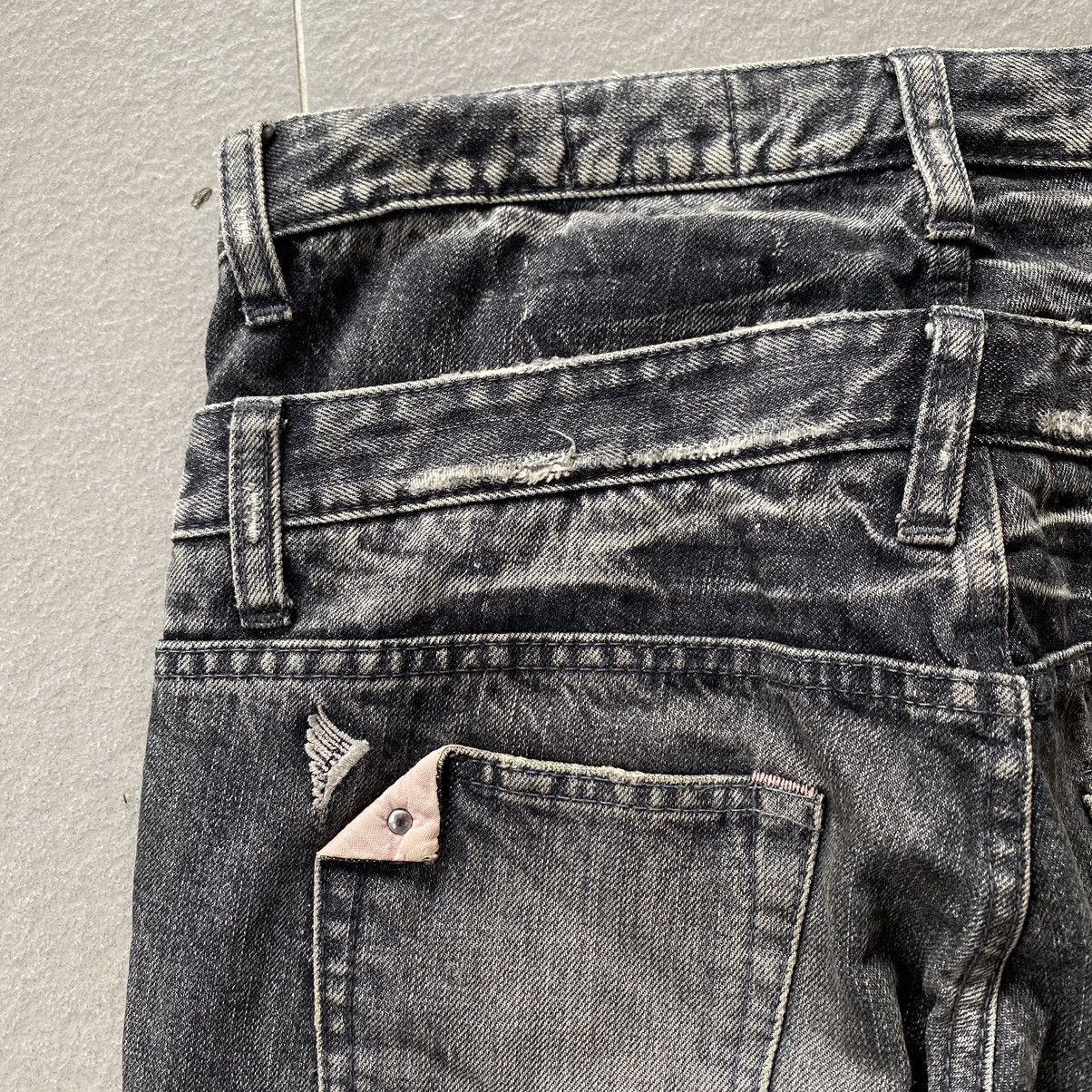 Japanese Brand × Jean Antgauge double waist denim Size US 29 - 13 Thumbnail