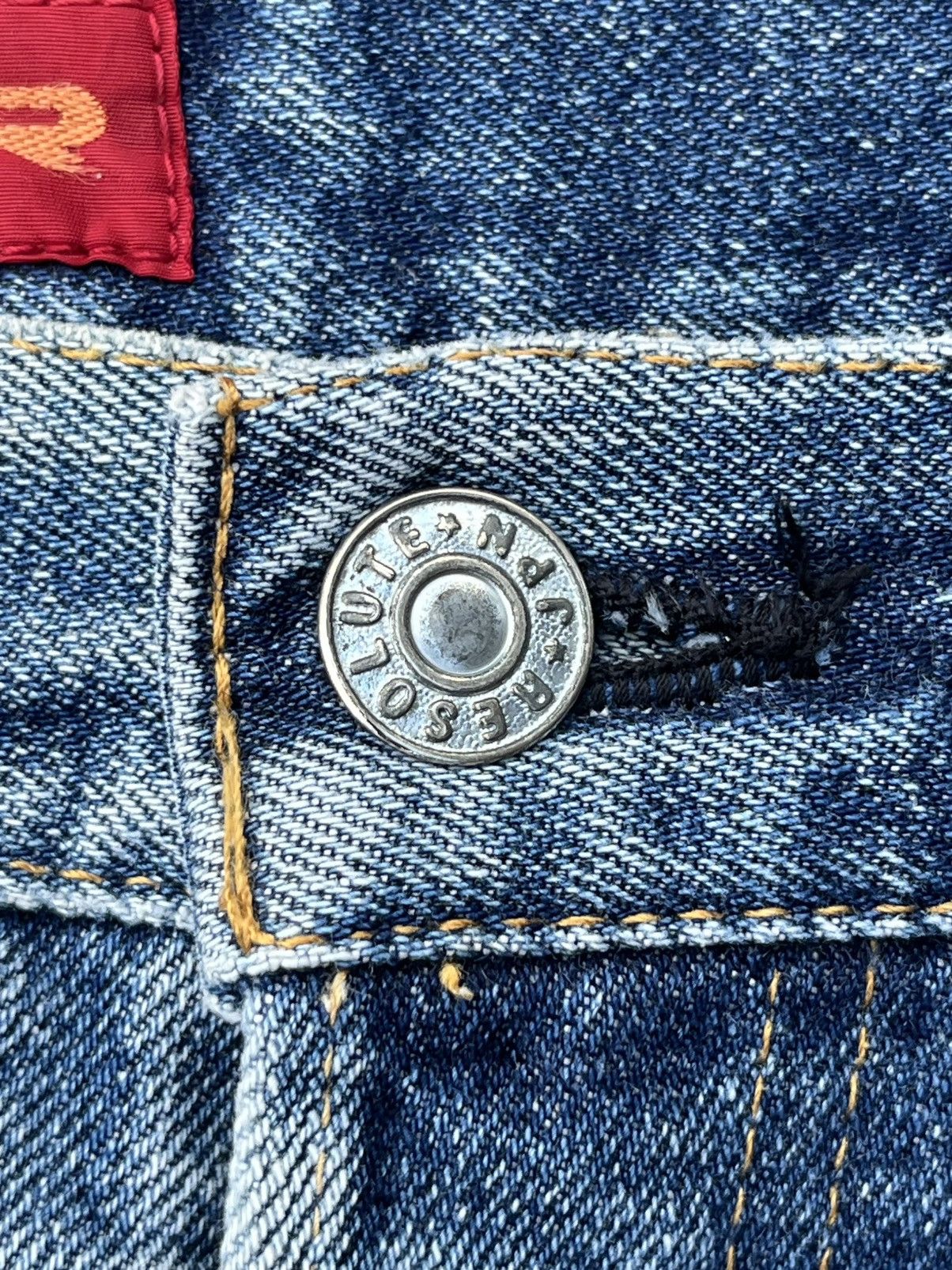 Japanese Brand Vintage Japanese Brand Buttonfly Redline Selvedge Jeans Size US 32 / EU 48 - 8 Thumbnail