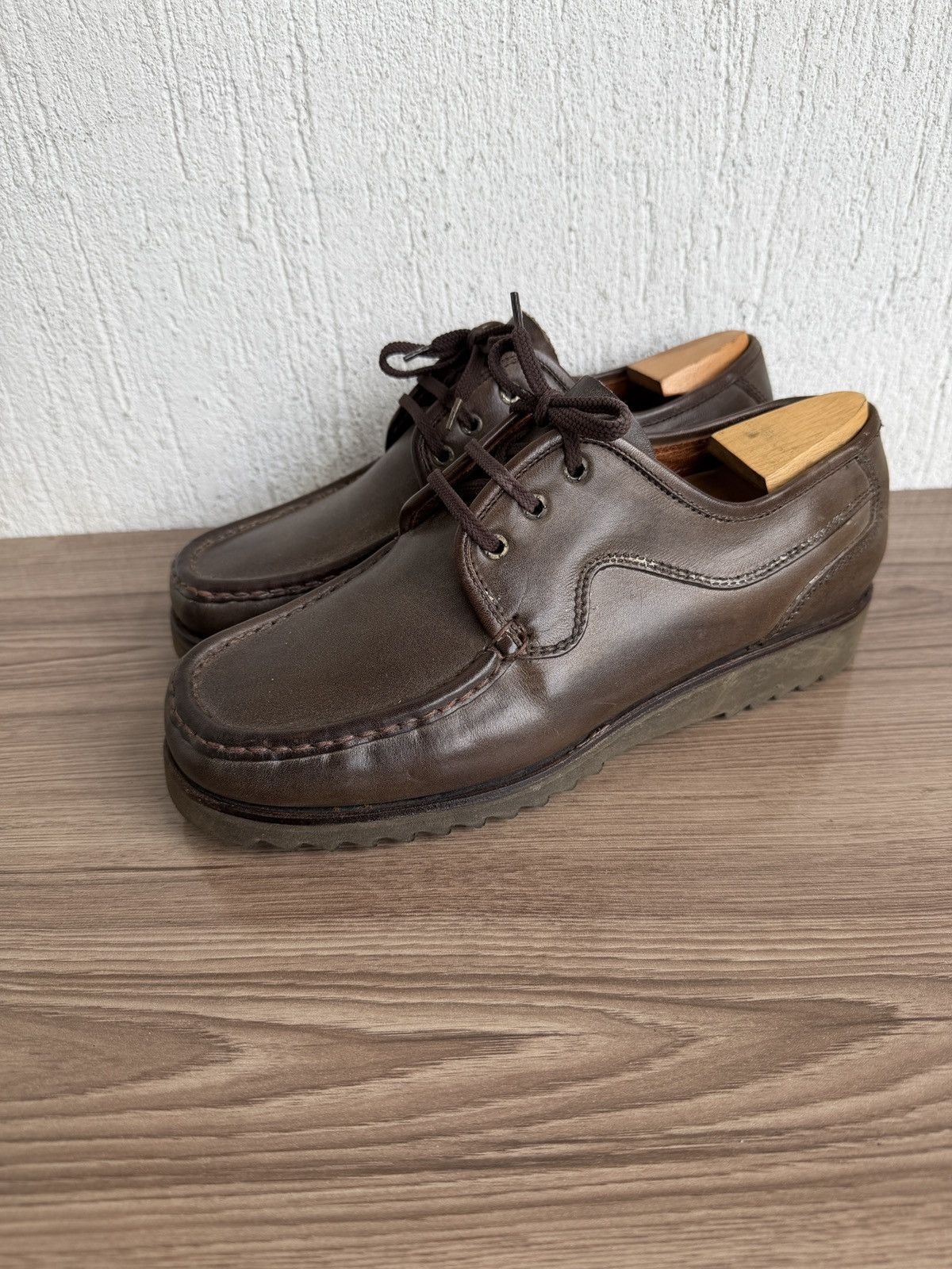 Drake's × Paraboot theirs moccasin by micheal marche Size US 8.5 / EU 41-42 - 1 Thumbnail
