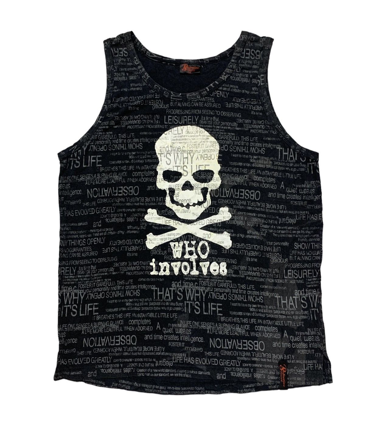 Hysteric Glamour Skull Apocalypse Gothic Tank Top Size US M / EU 48-50 / 2 - 1 Thumbnail