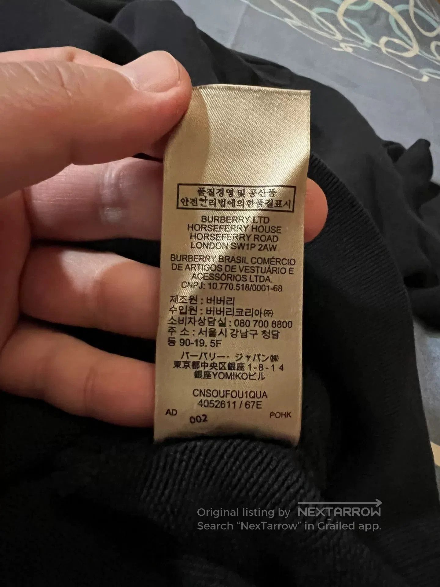 Burberry burberry embroidered sweatshirt with monster design. Size US L / EU 52-54 / 3 - 8 Thumbnail