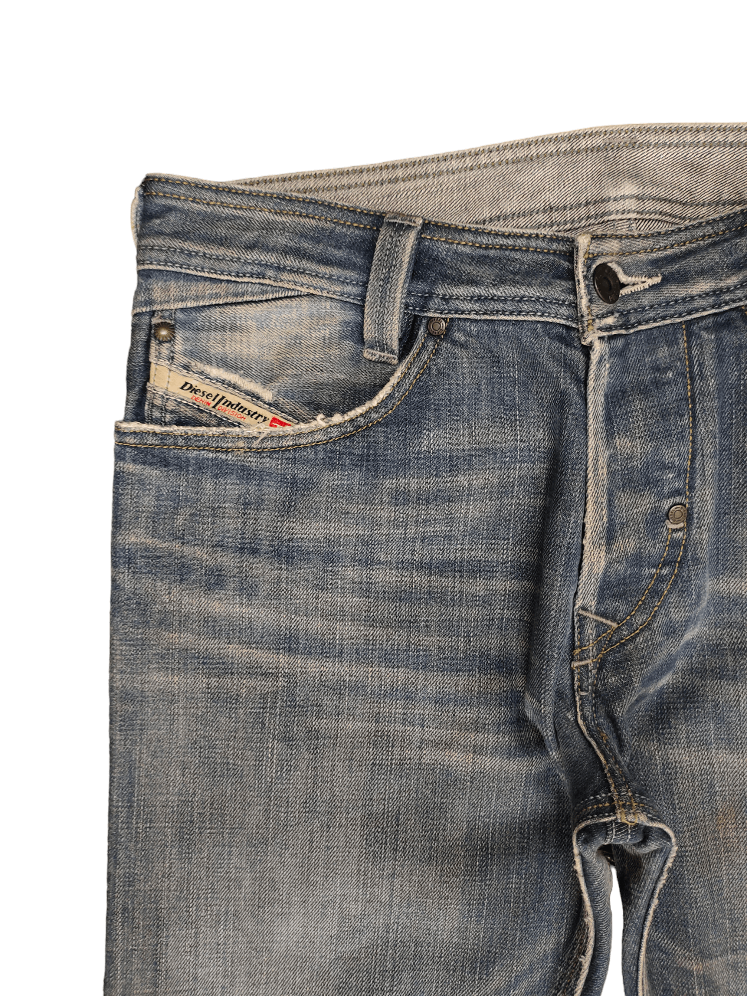 Diesel Vintage Y2k Diesel Slammer Embroidered Pocket Denim Jeans Size US 30 / EU 46 - 5 Thumbnail