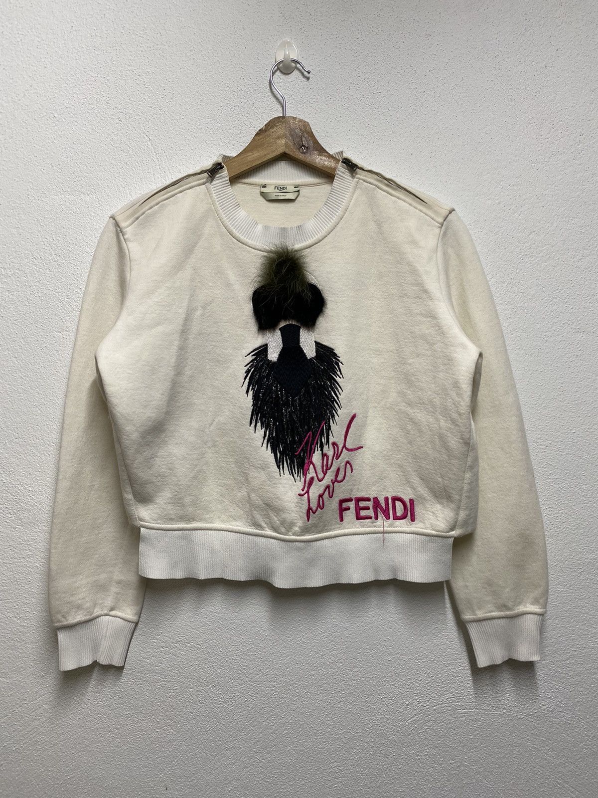 Fendi Fendi Karl Lover Sweatshirt Grailed