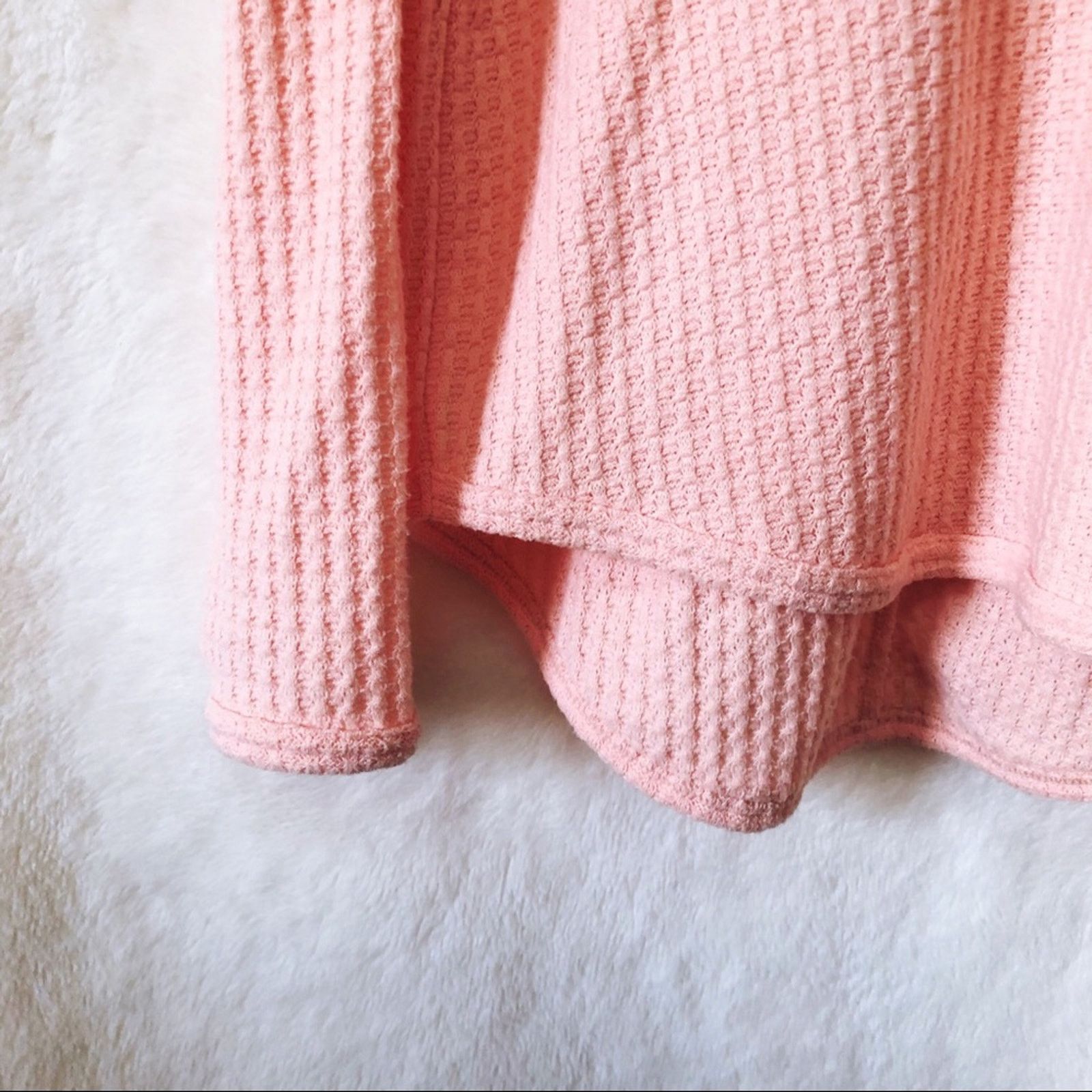Other Cupio Blush Peach Soft High Low Hoodie Size S / US 4 / IT 40 - 12 Thumbnail