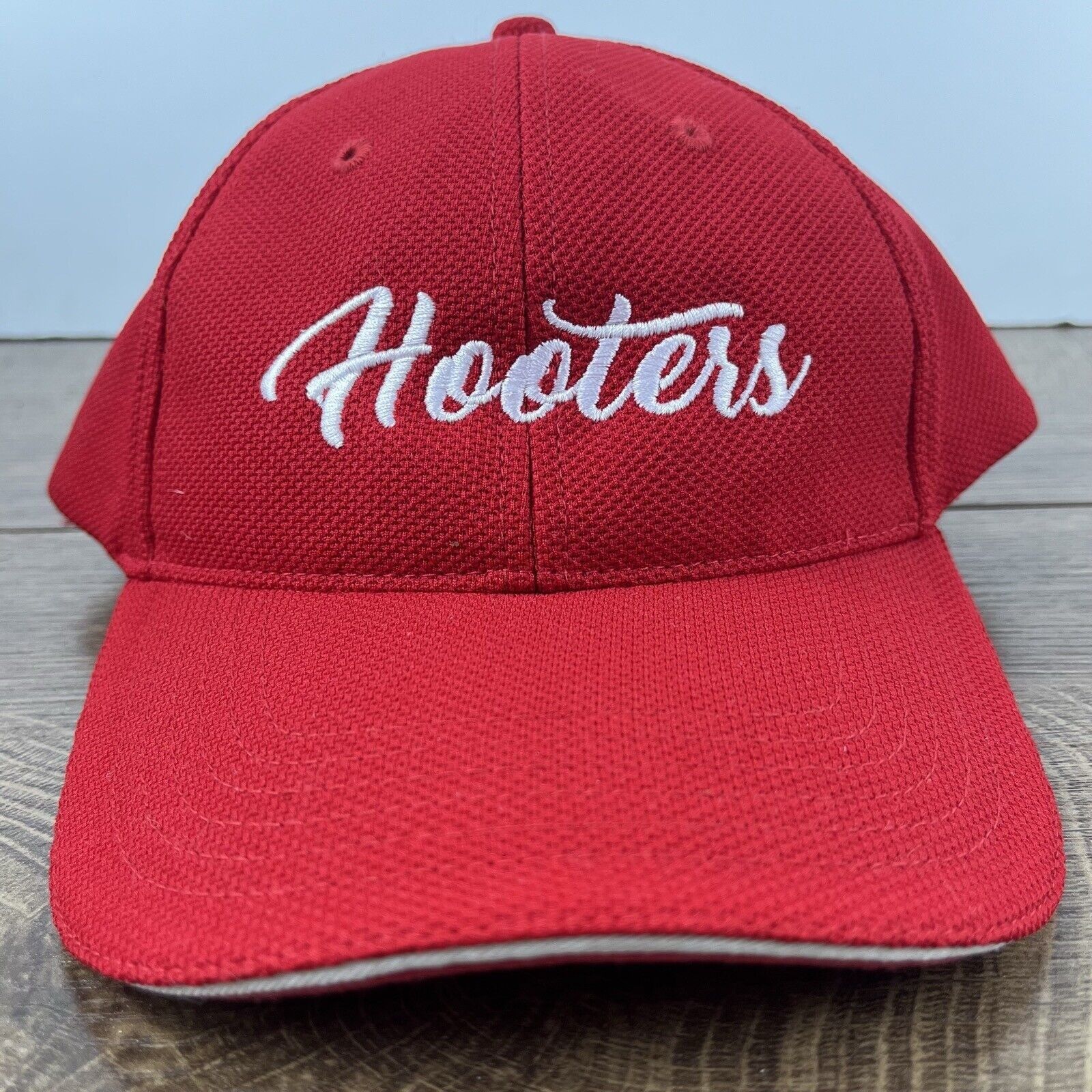 Other Hooters Hat Hooters Red Baseball Hat Red Adjustable Hat Red Size ONE SIZE - 3 Thumbnail