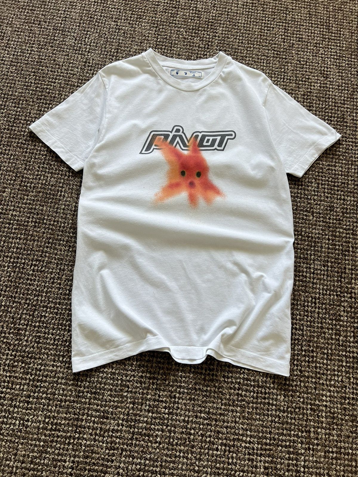 Off-White Off-White Pivot Fish T Shirt M Size Size US M / EU 48-50 / 2 - 13 Thumbnail