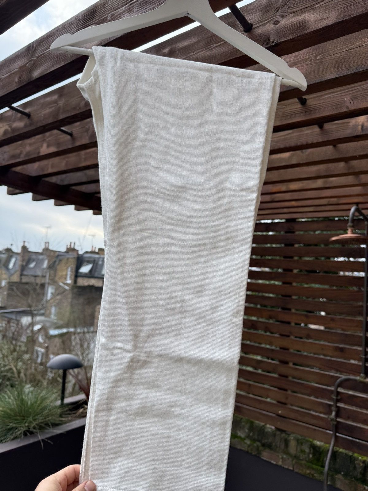 A.P.C. A.P.C FOR L'ETIQUETTE - LE JEAN, white denim Size US 32 / EU 48 - 12 Thumbnail