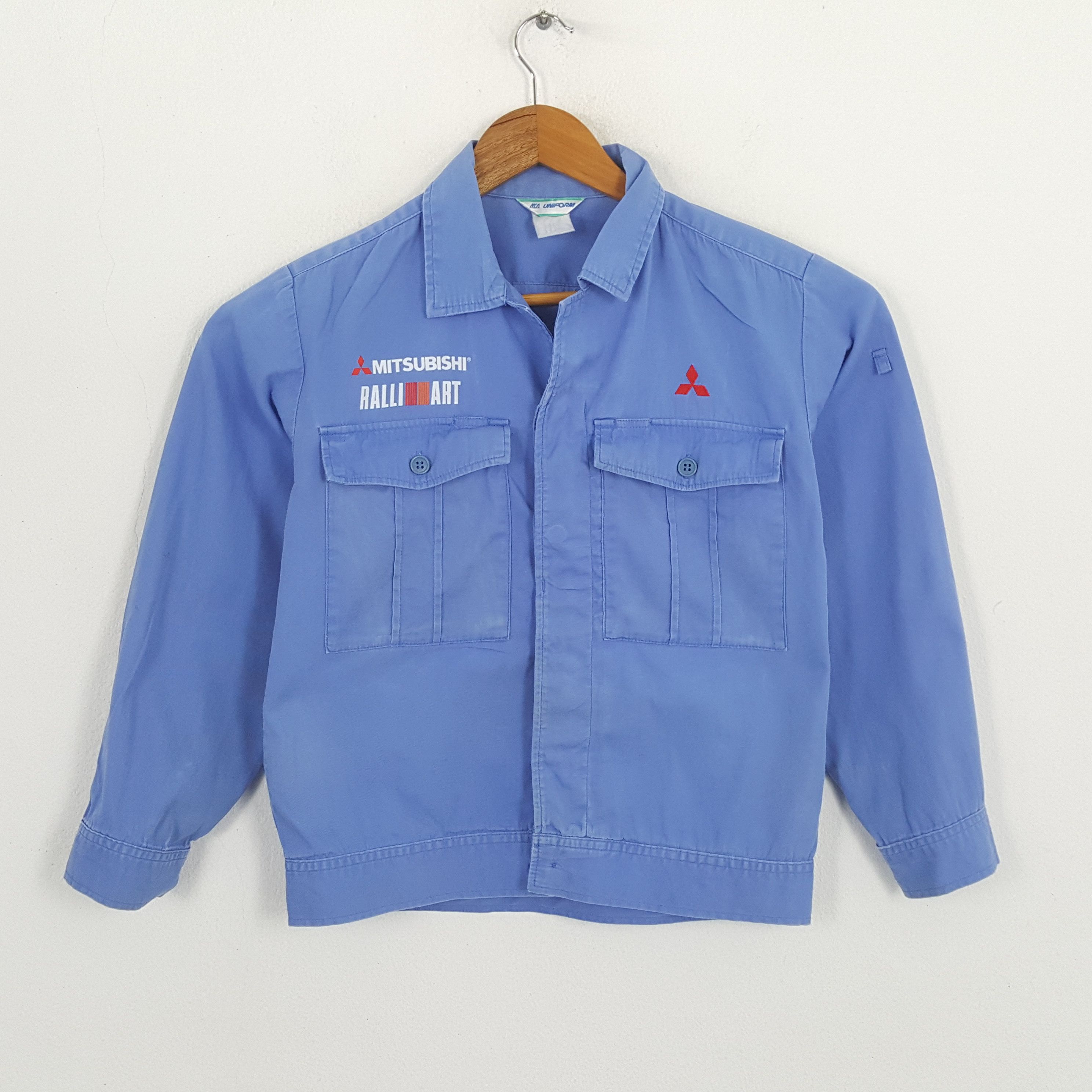 Japanese Brand × Vintage Vintage MITSUBISHI RALLI ART Japanese Racing Custom Jacket Size US S / EU 44-46 / 1 - 3 Thumbnail