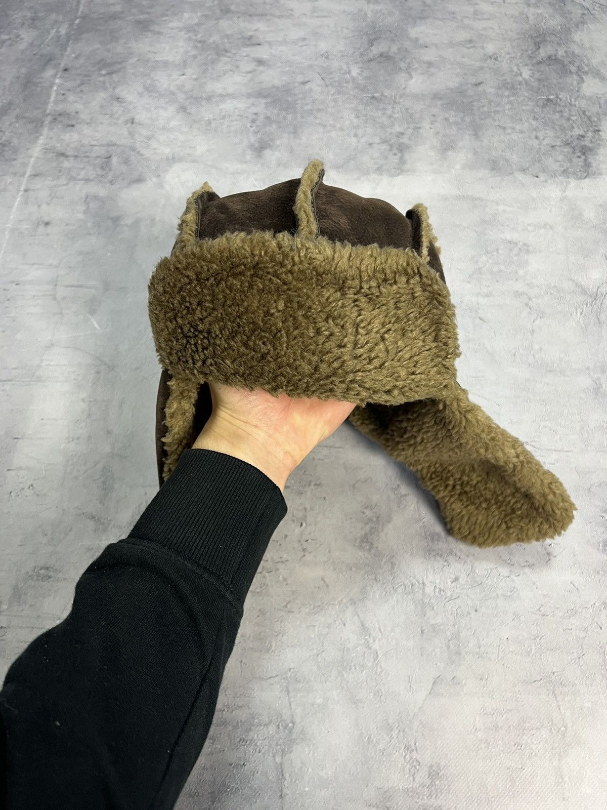 Vintage Vintage Aviator Hat Camel Active Size ONE SIZE - 2 Thumbnail