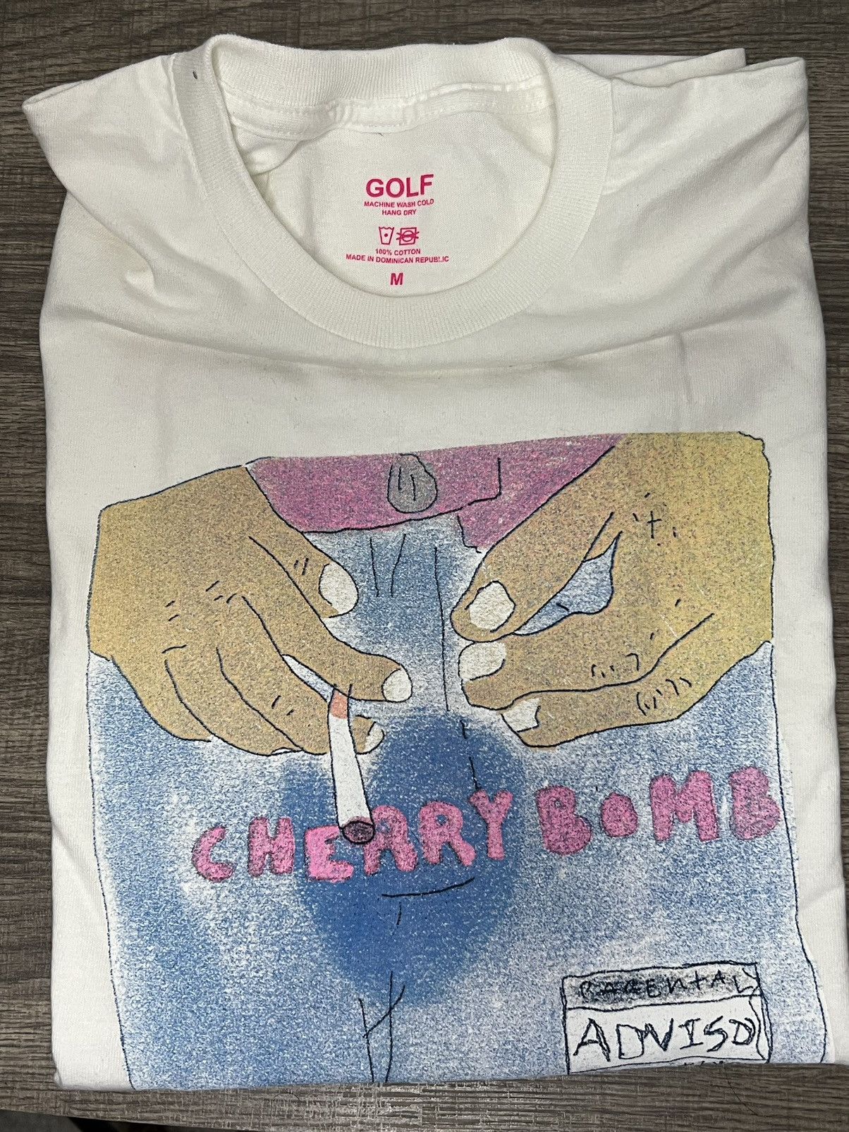 Golf Wang Golf Wang Cherry Bomb 10 Year Anniversary T-Shirt Size US M / EU 48-50 / 2 - 3 Thumbnail