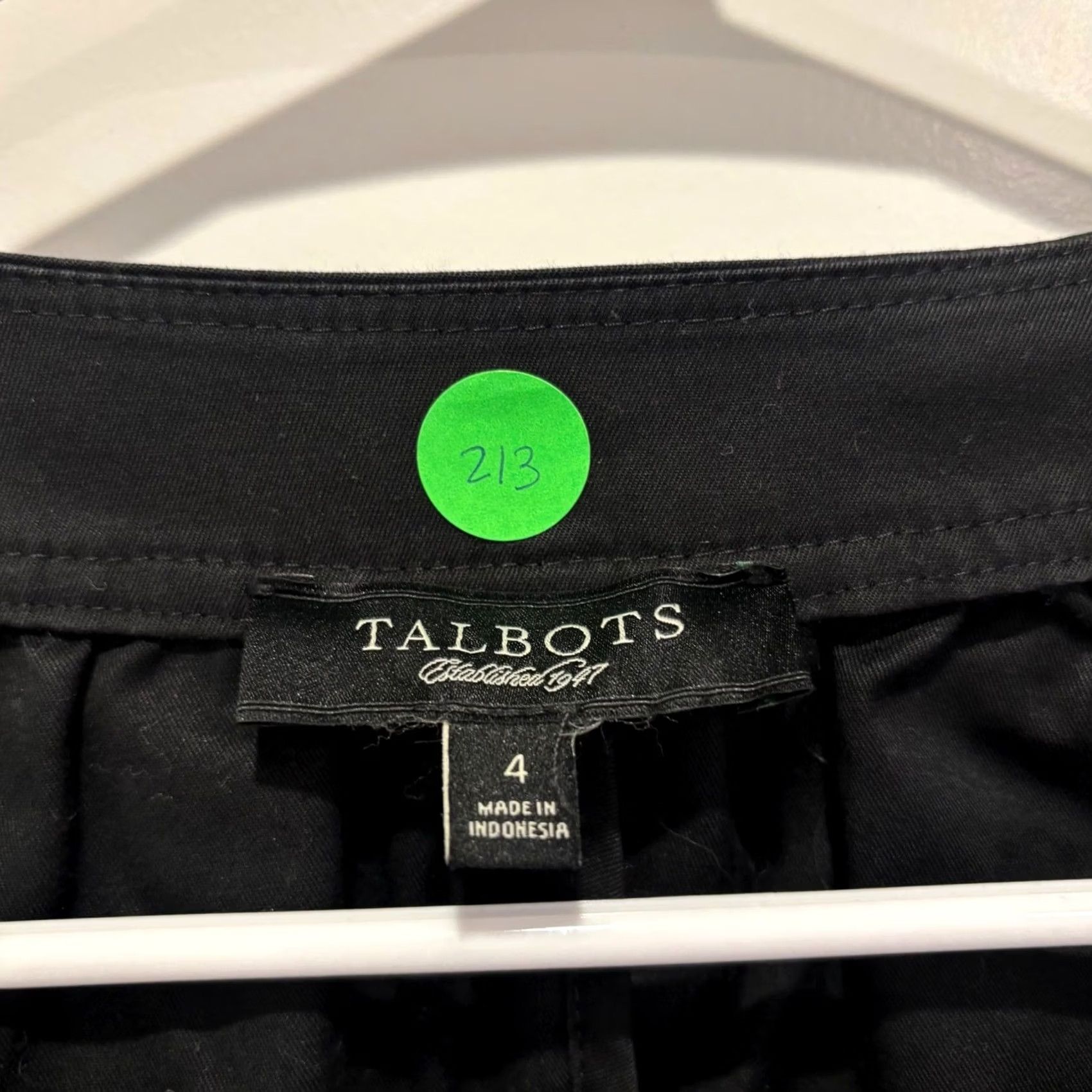 Talbots Talbots Black Cropped Swing Jacket - Size 4 - Classic Womens Size 27" / US 4 / IT 40 - 2 Thumbnail