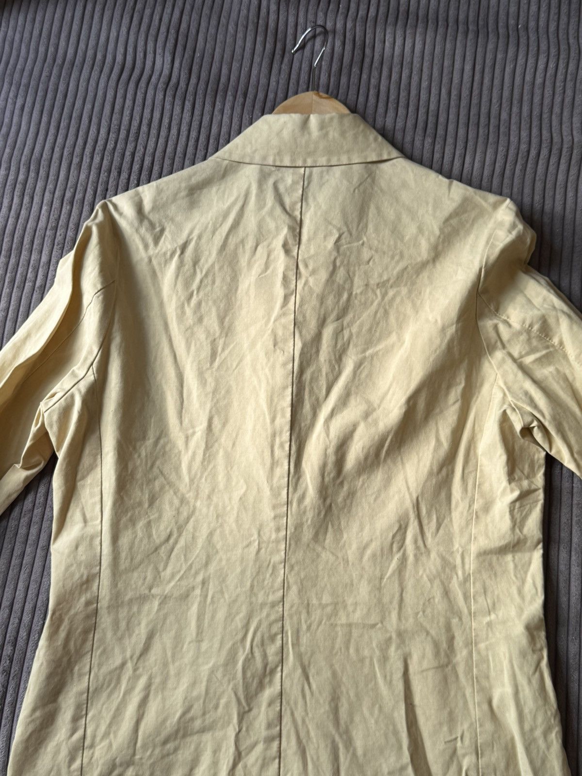Fendi Luxury Fendissime Fendi Yellow Cotton Coat Jacket 42IT Size M / US 6-8 / IT 42-44 - 16 Thumbnail