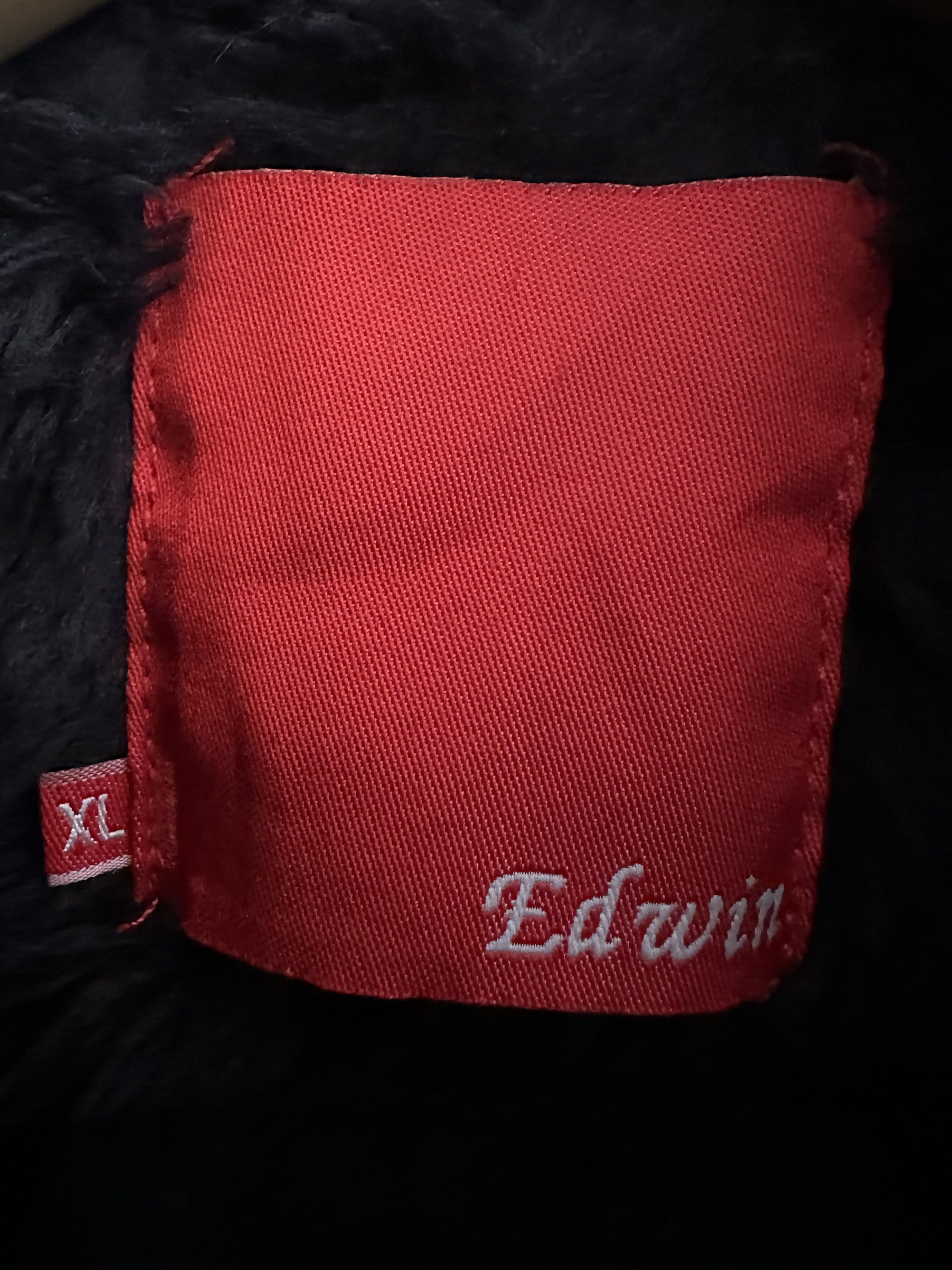 Edwin Edwin SHEARLING DENIM JACKET - Size XL*. Size US XL / EU 56 / 4 - 5 Thumbnail