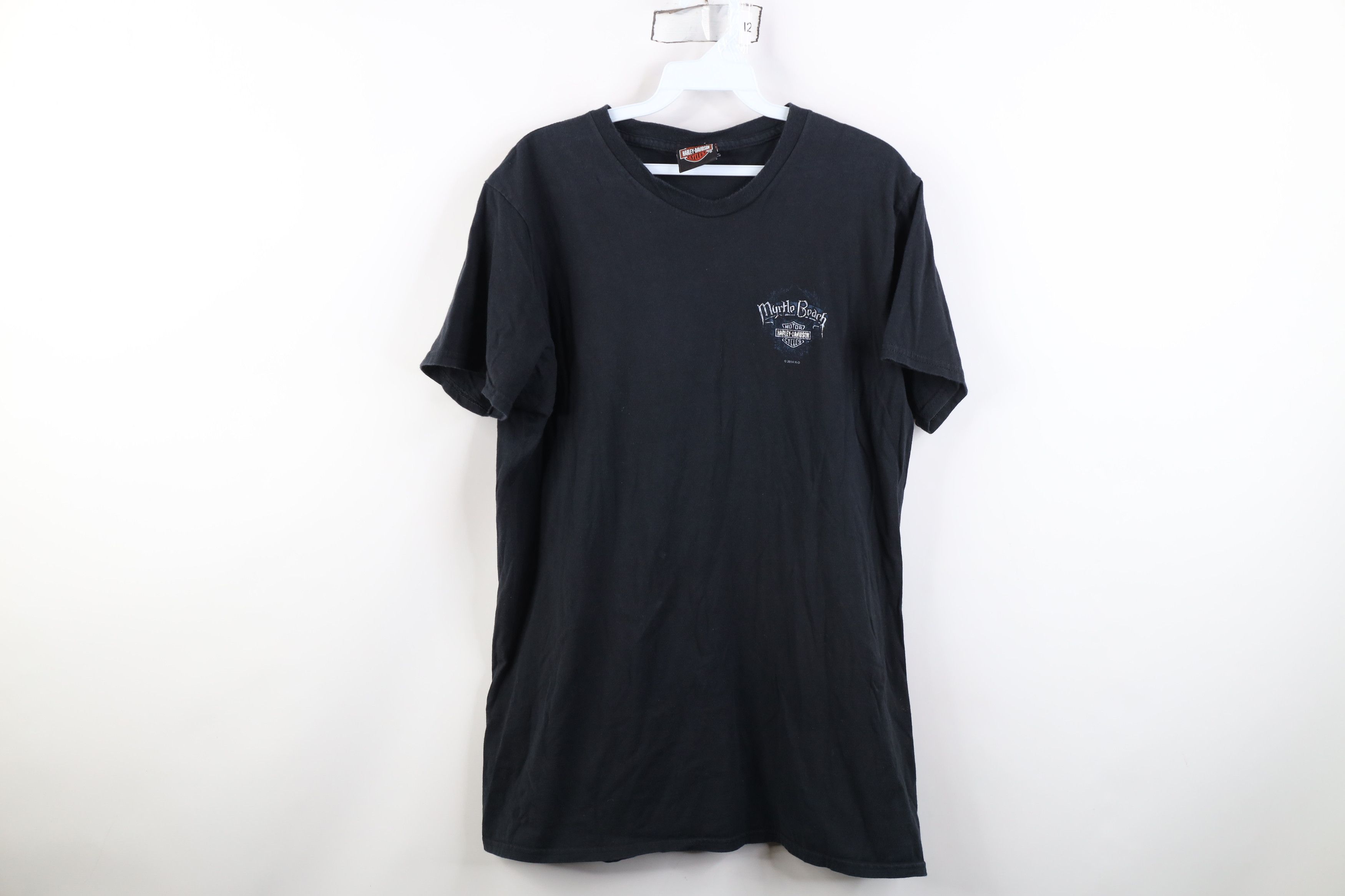 Harley Davidson Vintage Y2K Harley Davidson Myrtle Beach Skull Wing T-Shirt Size US L / EU 52-54 / 3 - 1 Thumbnail
