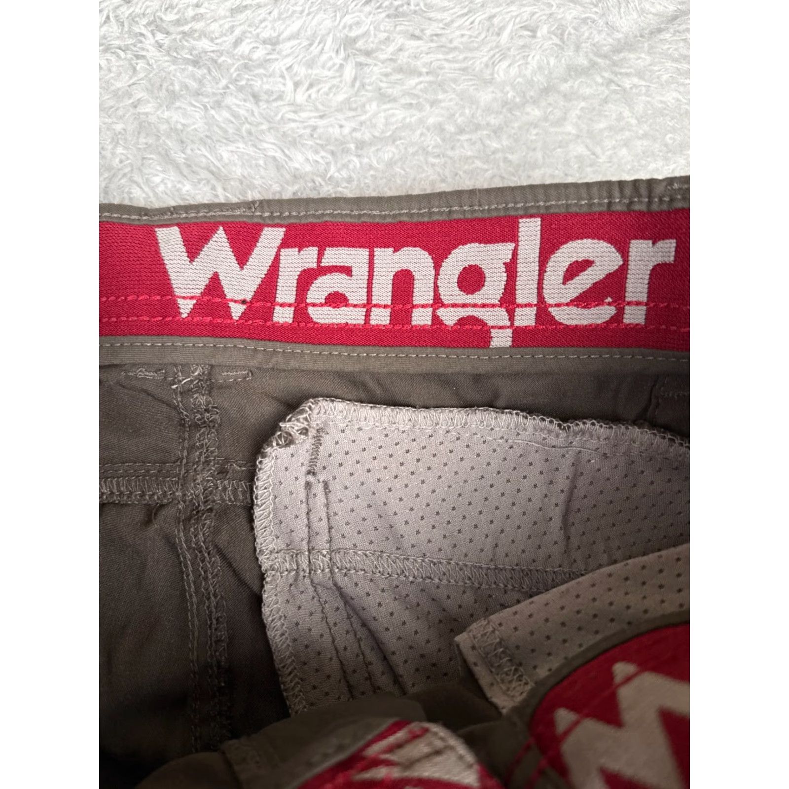 Wrangler Wrangler Pants Men 30 Gray Straight Leg Nylon Blend Hiking 30x30 Casual Cargo Pockets Regular Size US 30 / EU 46 - 6 Thumbnail