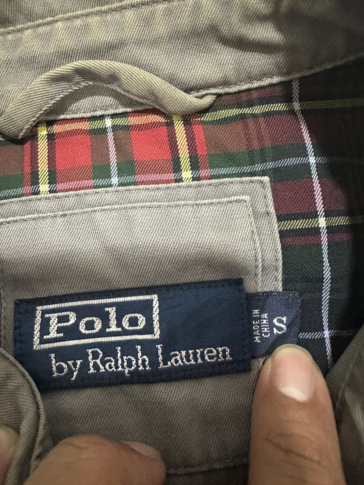 Polo Ralph Lauren Vintage 90’s POLO Ralph Lauren Cotton zipper Jacket Design Size US S / EU 44-46 / 1 - 6 Thumbnail