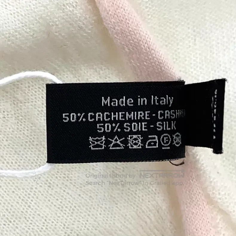 Chanel Chanel Light pink double C embroidered cashmere scarf Size ONE SIZE - 9 Thumbnail
