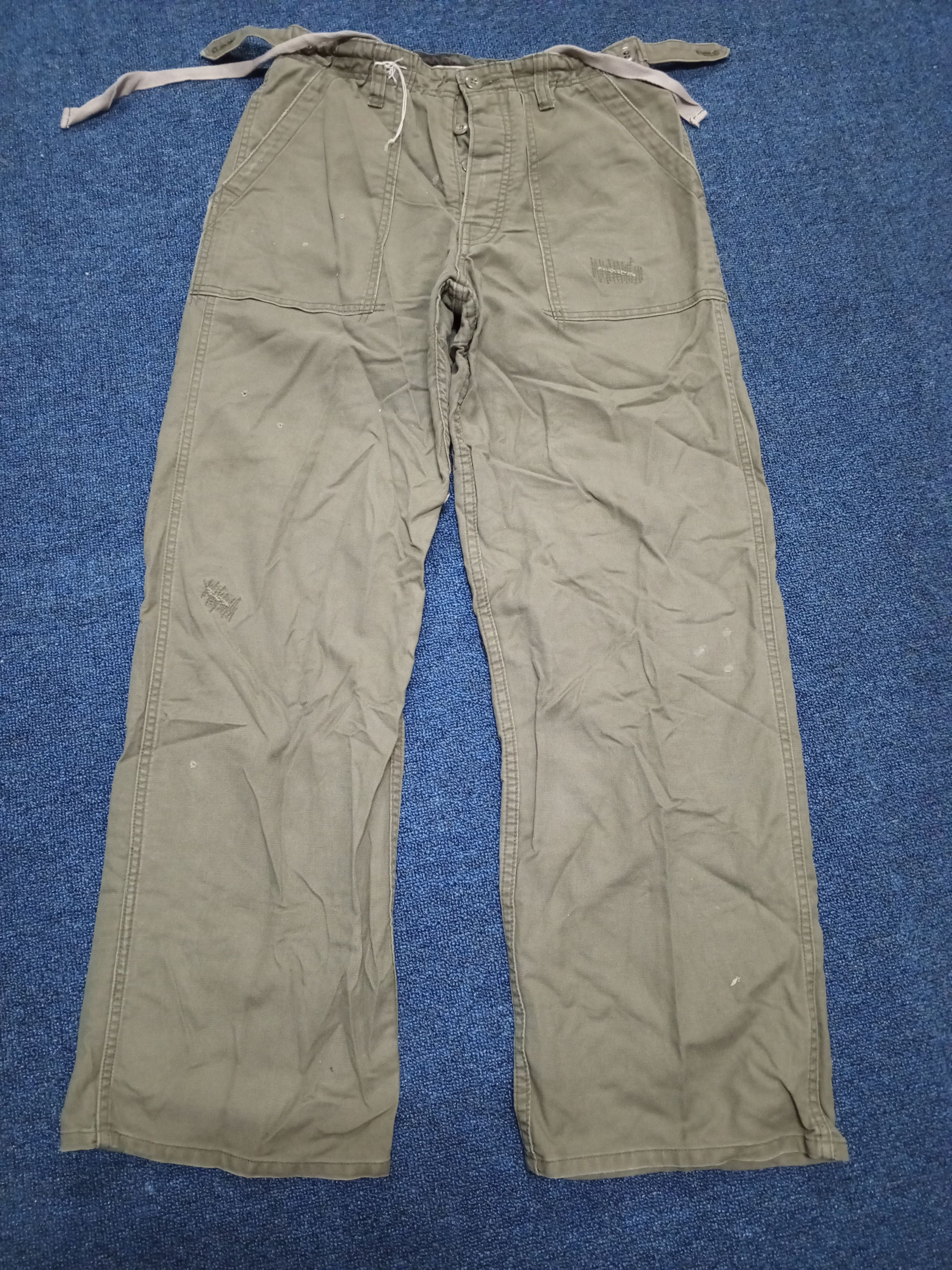 If Six Was Nine × Japanese Brand OVERLAND PANTS JAPAN Size US 31 - 1 Thumbnail