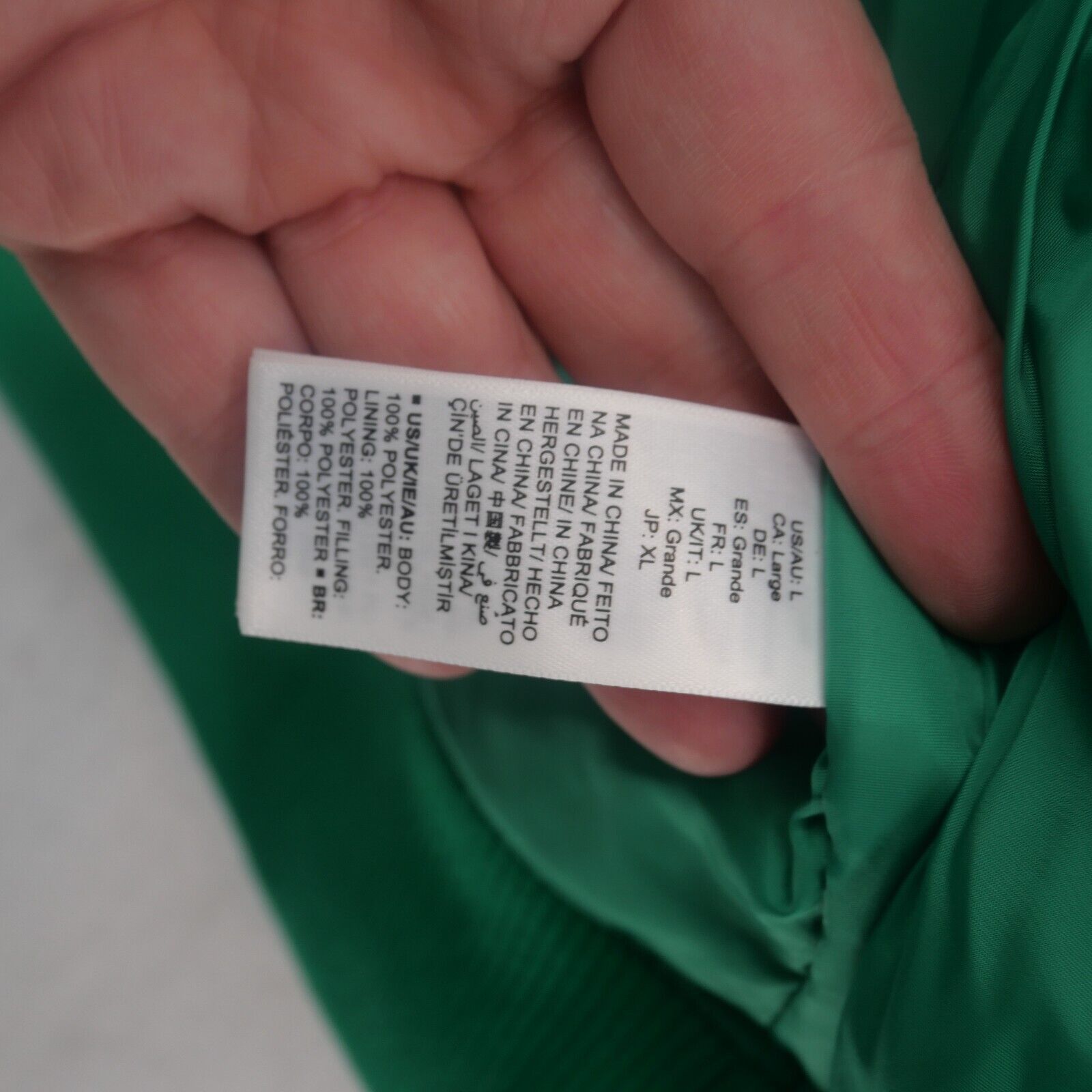Other NEW The Drop Oliver Women's Large Nylon Bomber Jacket Green Size L / US 10 / IT 46 - 8 Thumbnail