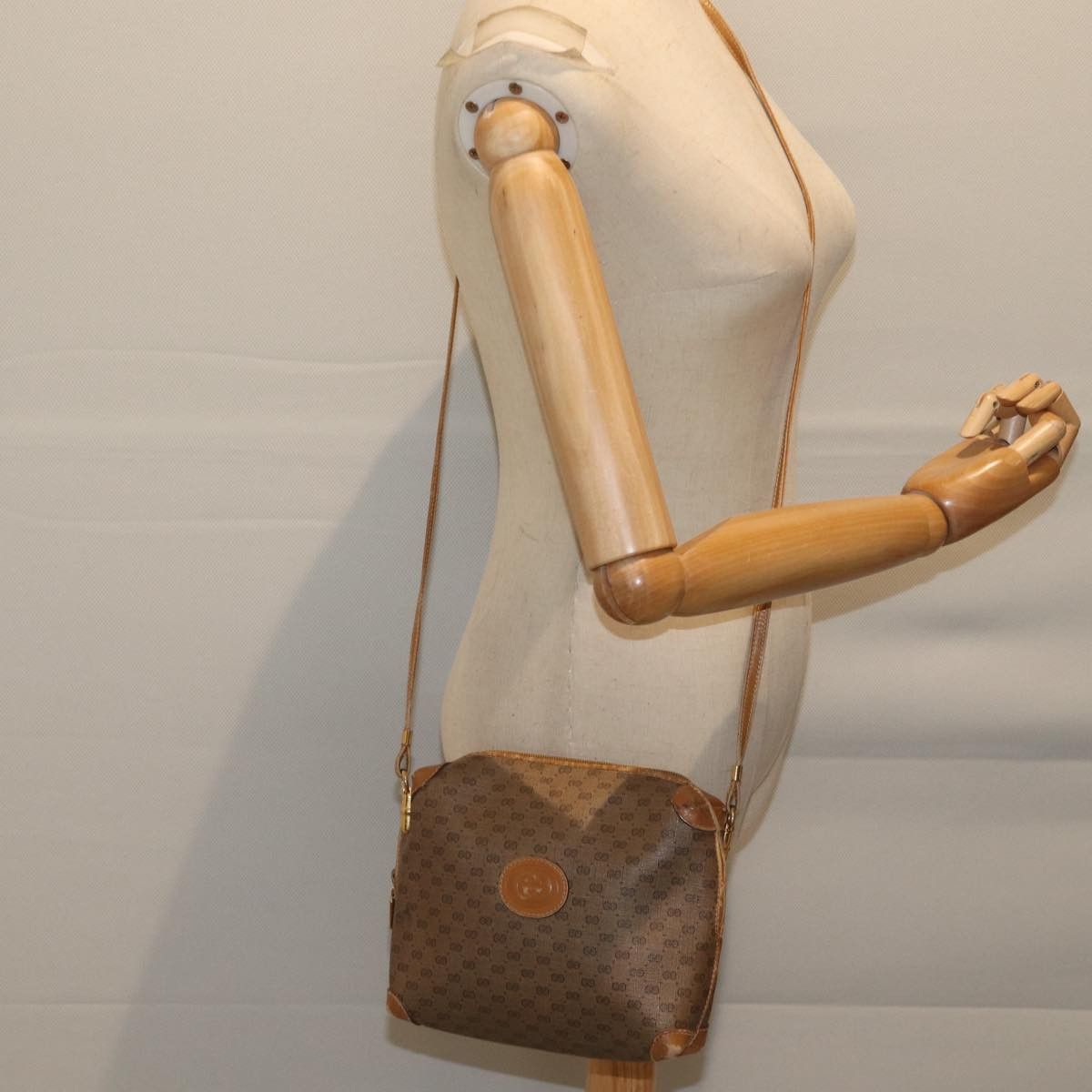 Gucci GUCCI Micro GG Supreme Shoulder Bag Pvc Beige 007 115 007 Size ONE SIZE - 23 Thumbnail