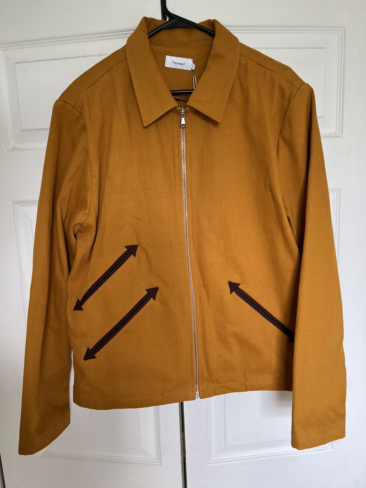Fanmail RARE Fanmail Organic Cotton Canvas Western/Bomber Jacket Size US L / EU 52-54 / 3 - 1 Thumbnail