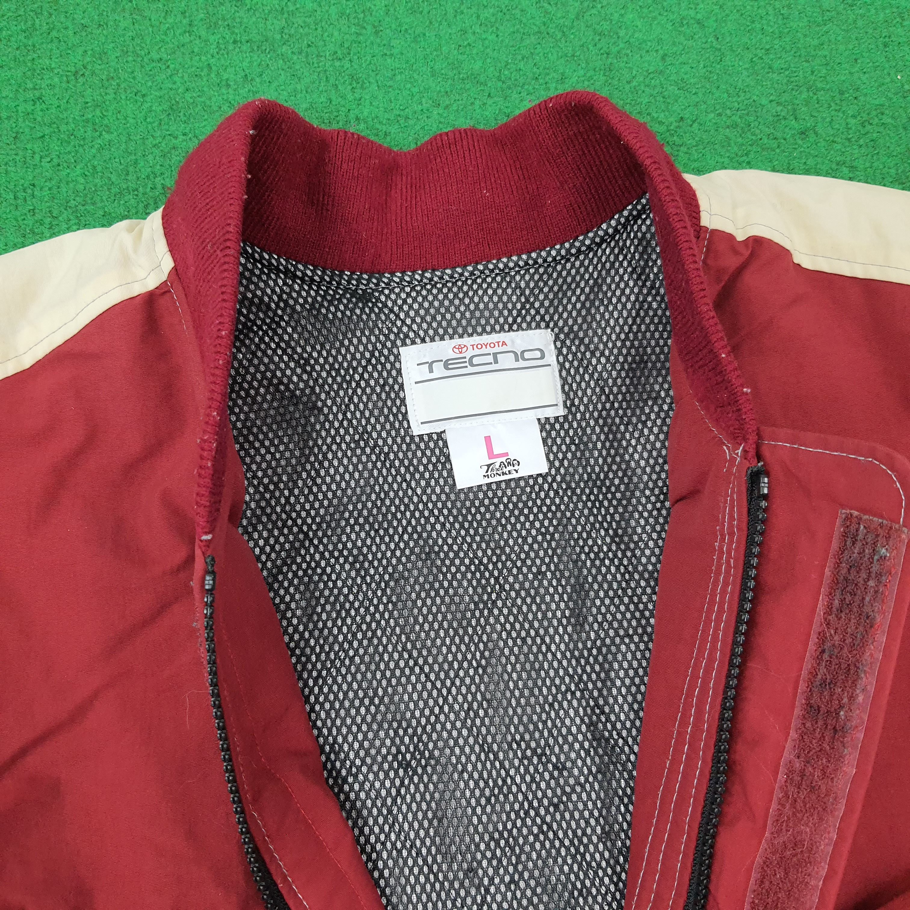 Other Vintage Toyota Tecno Japan Motorsports Racing Jacket C240N18 Size US XL / EU 56 / 4 - 5 Thumbnail