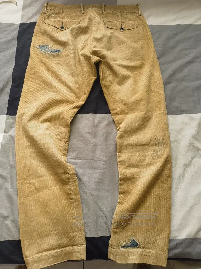 RRL Ralph Lauren RRL Ralph Lauren Corduroy out of print vintage patched pan Size US 32 / EU 48 - 7 Thumbnail