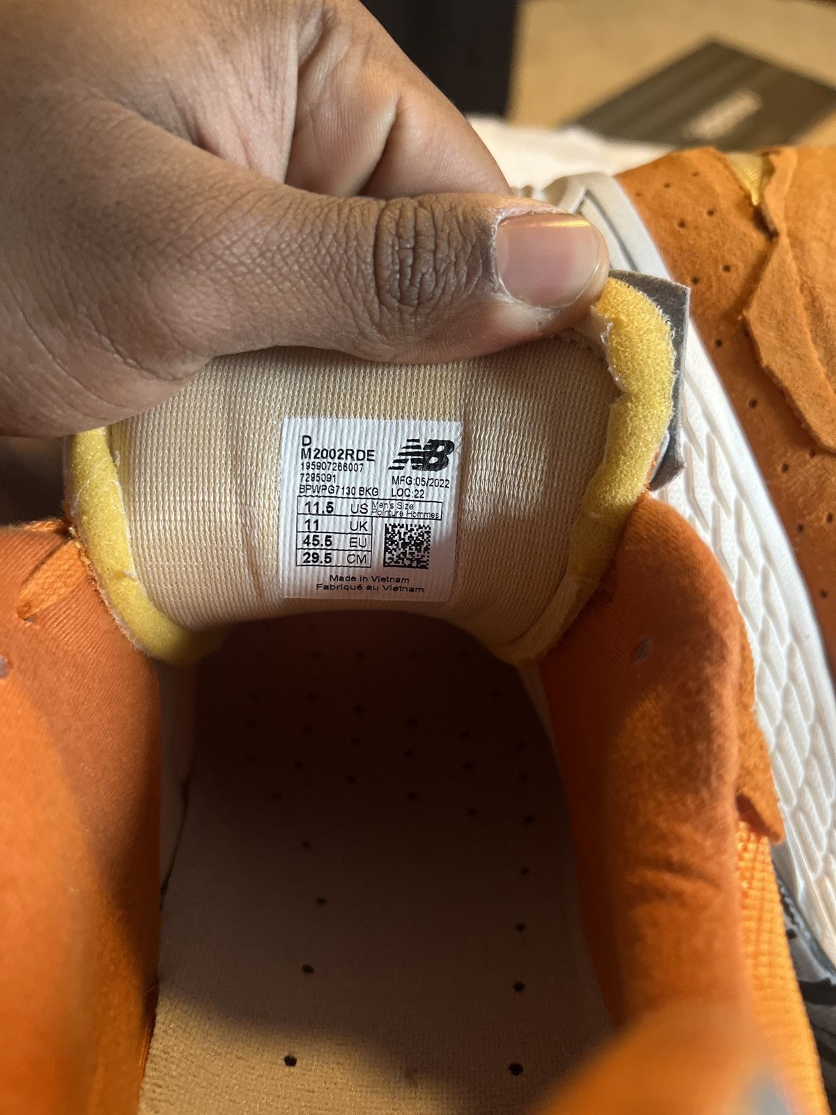 New Balance New Balance Orange Protection Packs Size US 11.5 / EU 44-45 - 6 Thumbnail