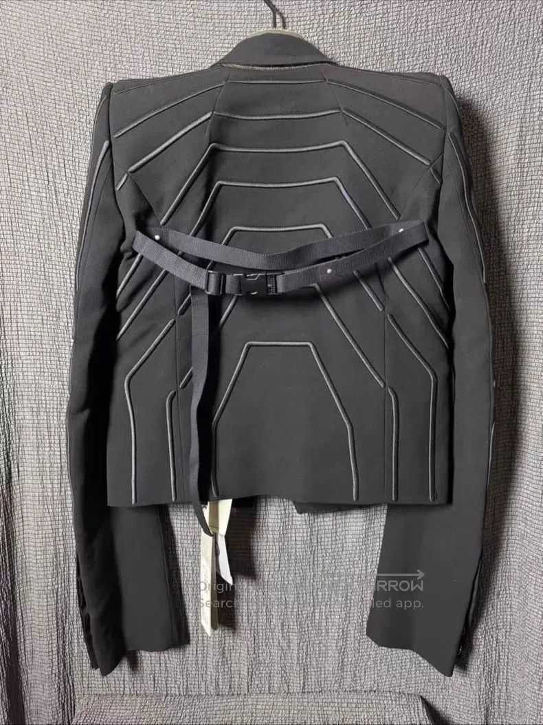 Rick Owens RICK OWENS Dark Pattern Embroidered Geometric Ray Shoulder Size S / US 4 / IT 40 - 2 Thumbnail